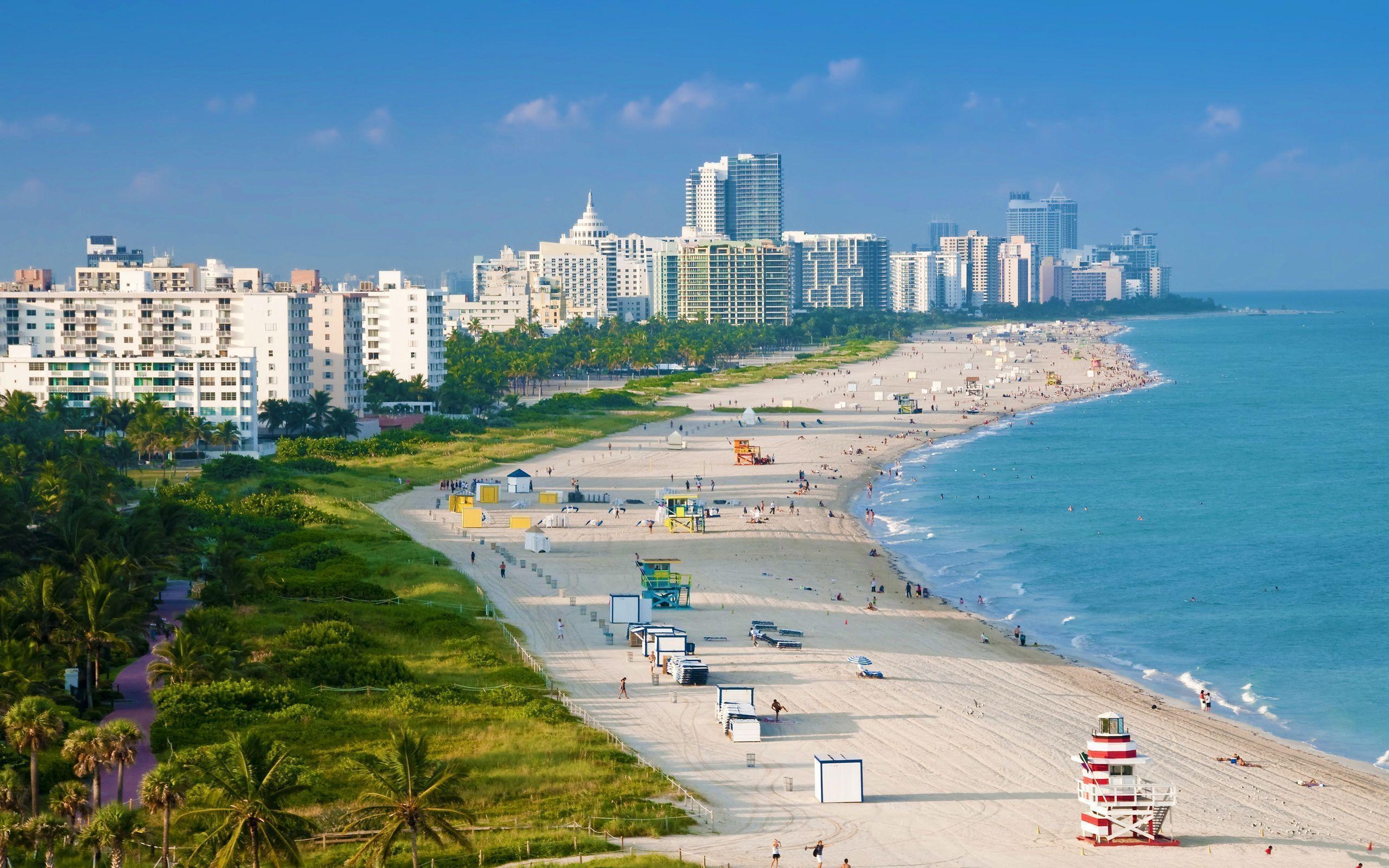 2560x1600 Miami Beach Florida Wallpaper, Desktop