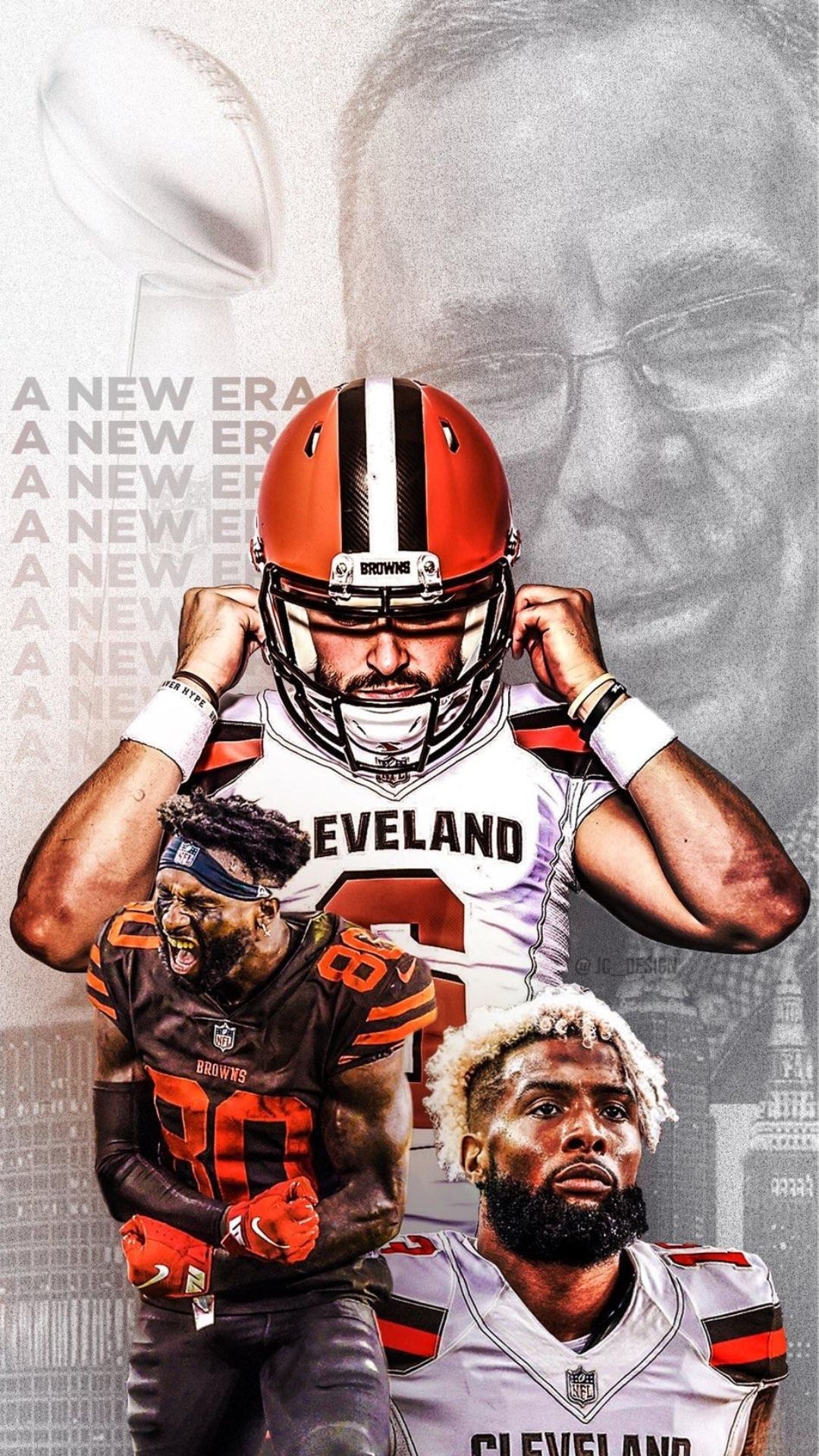 1080x1920 Cleveland Browns Wallpaper, Phone