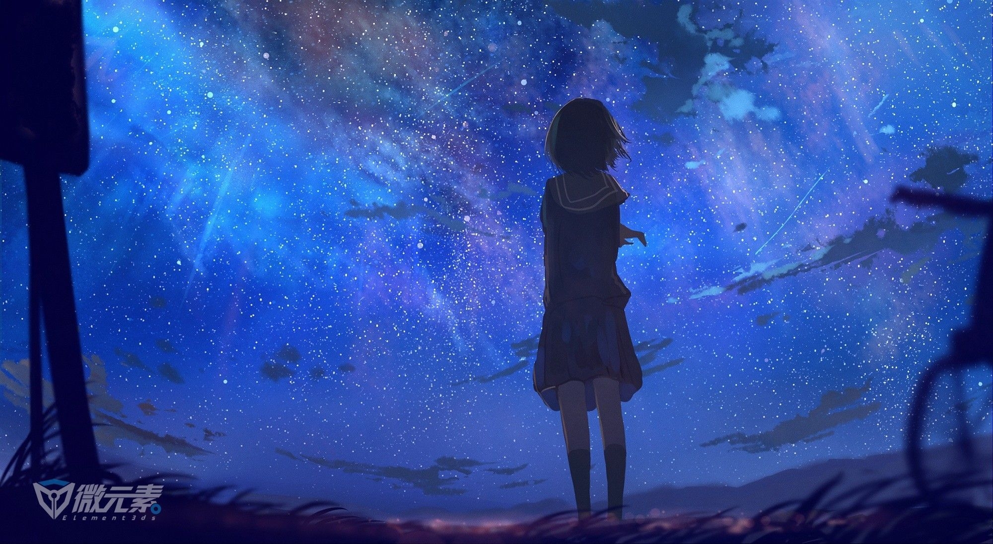 2000x1100 Chromebook Wallpaper Image Result For Anime Wallpaper For Chromebook Art Peaceful. Cute anime wallpaper, Anime wallpaper, Anime galaxy, Desktop