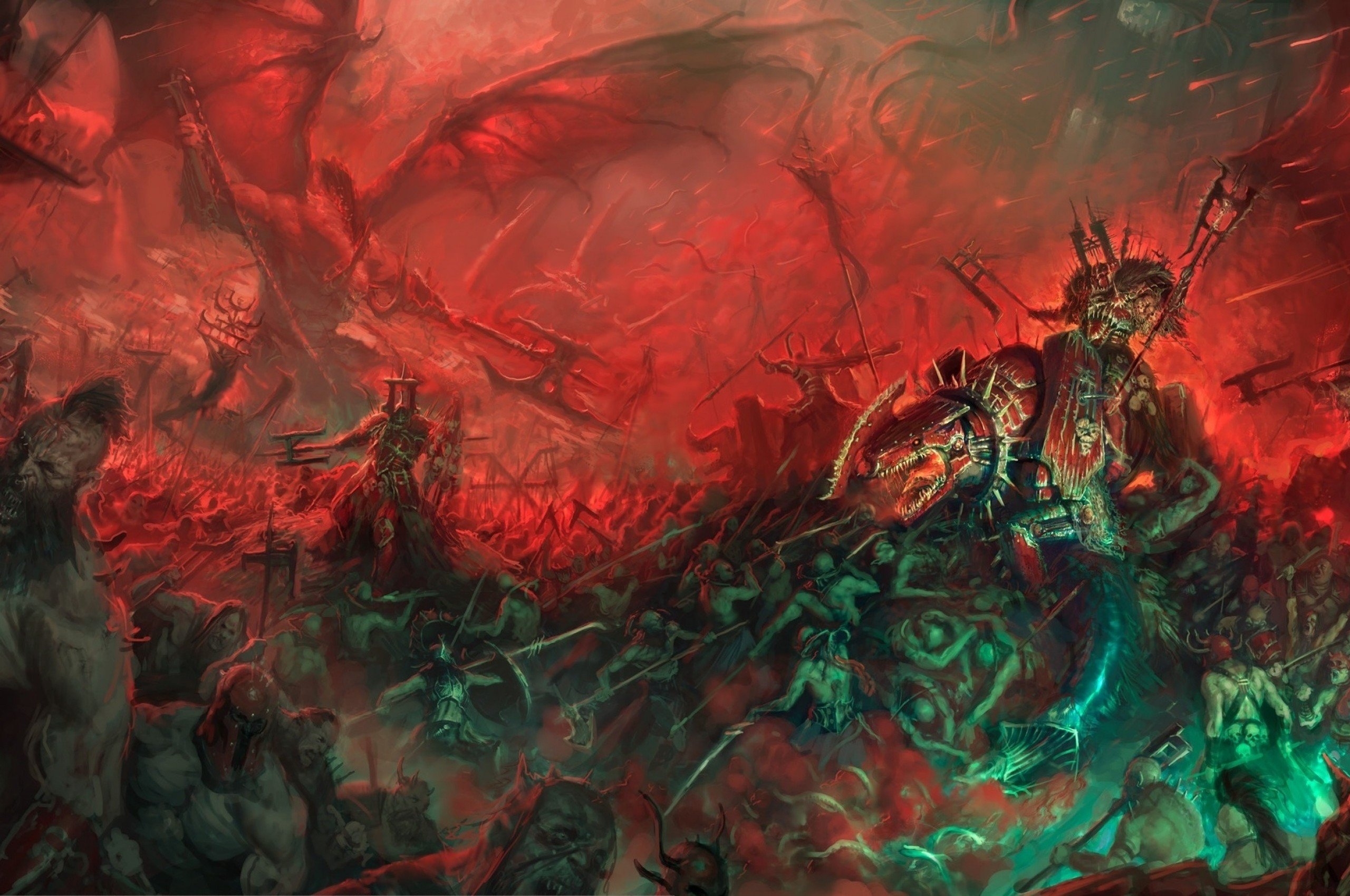 2560x1700 Download  Battletome: Blades Of Khorne Wallpaper for Chromebook Pixel, Desktop