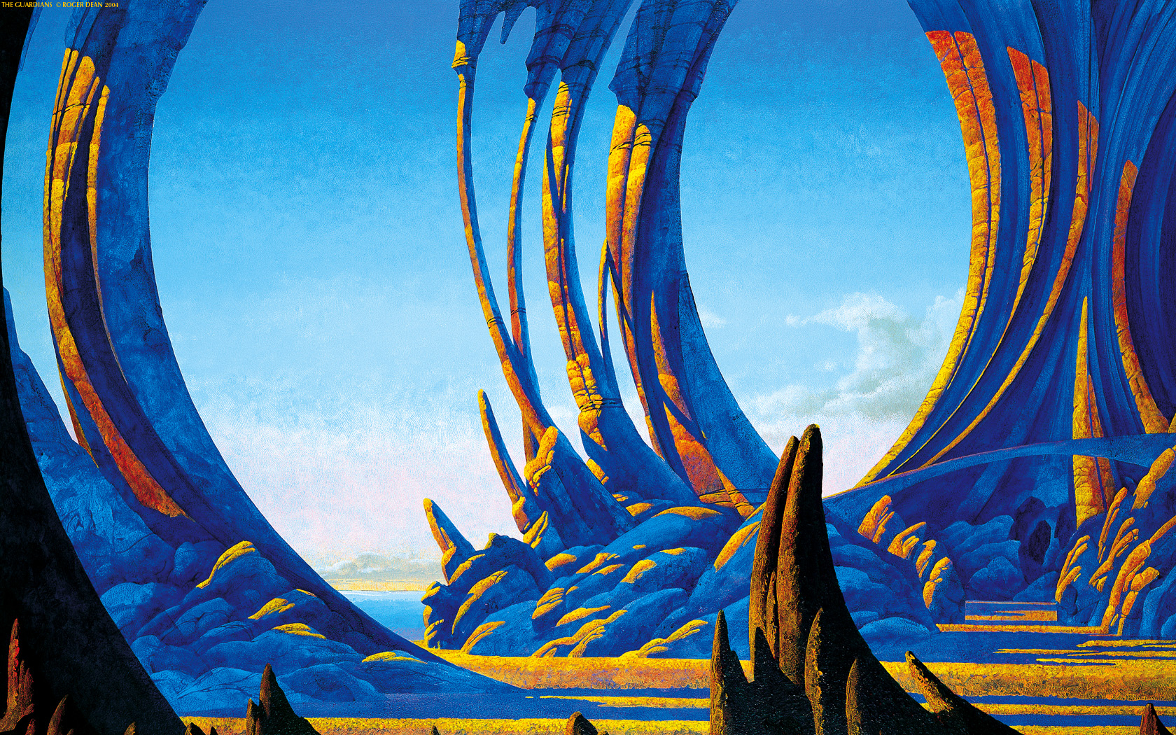 1680x1050 Roger Dean, #Yes, #band, #progressive rock. Wallpaper No. 587737, Desktop