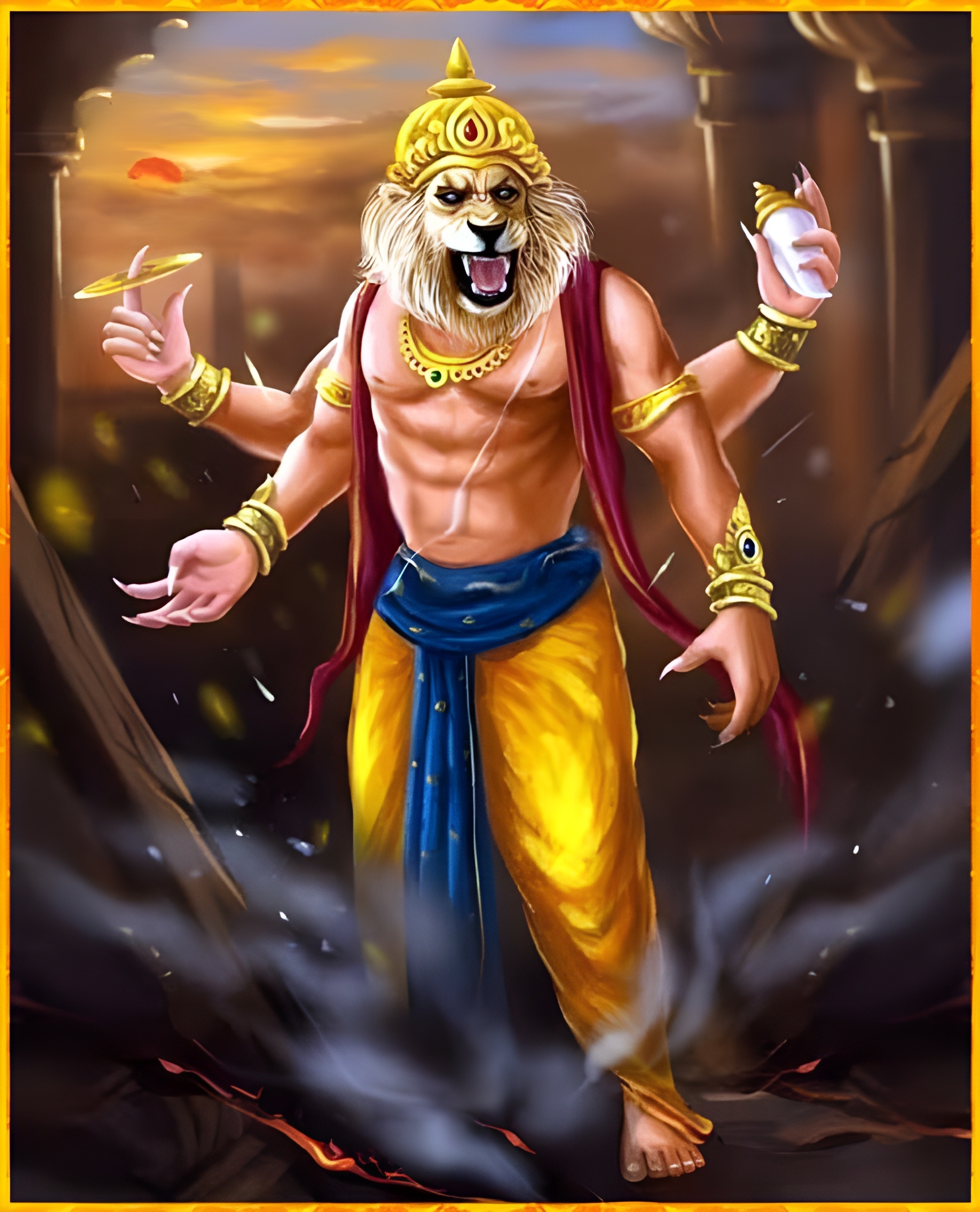 2000x2470 Lakshmi Narasimha Swamy Photo narasimha swamy Wallpaper Download, Phone