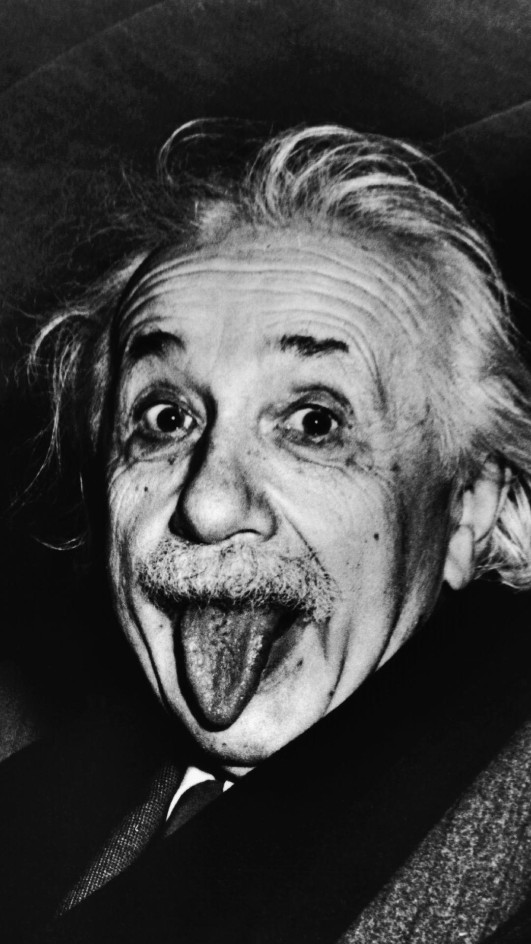 1080x1920 Albert Einstein HD Wallpaper, Phone