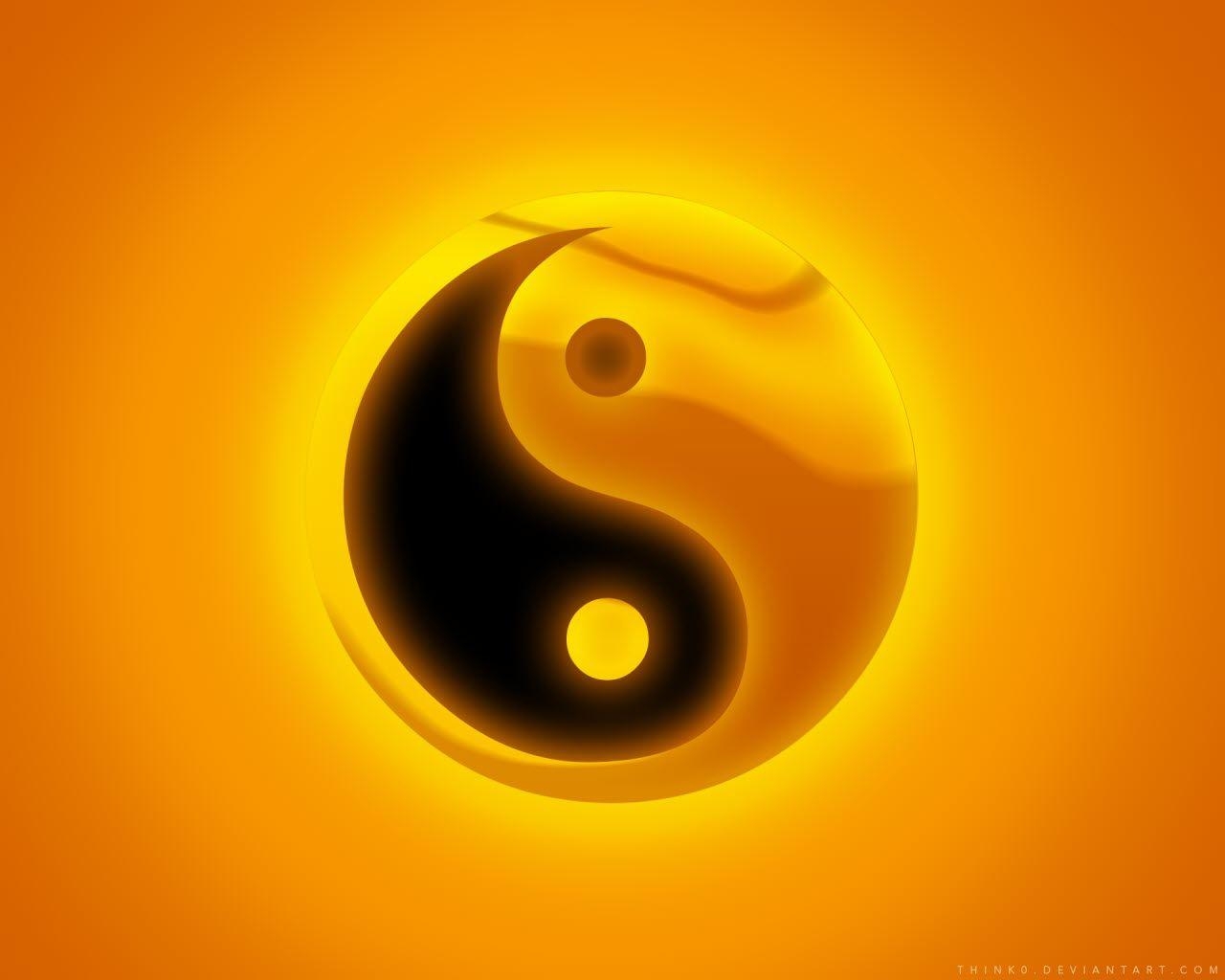 1280x1030 Ying Yang Sign Stock Image Wallpaper,  HD Wall DC, Desktop