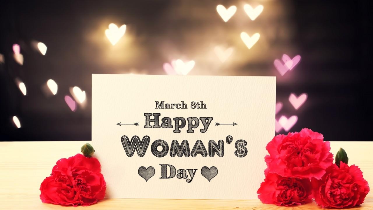 1280x720 Wallpaper March Women's Day, HD, 4K, Celebrations, Desktop