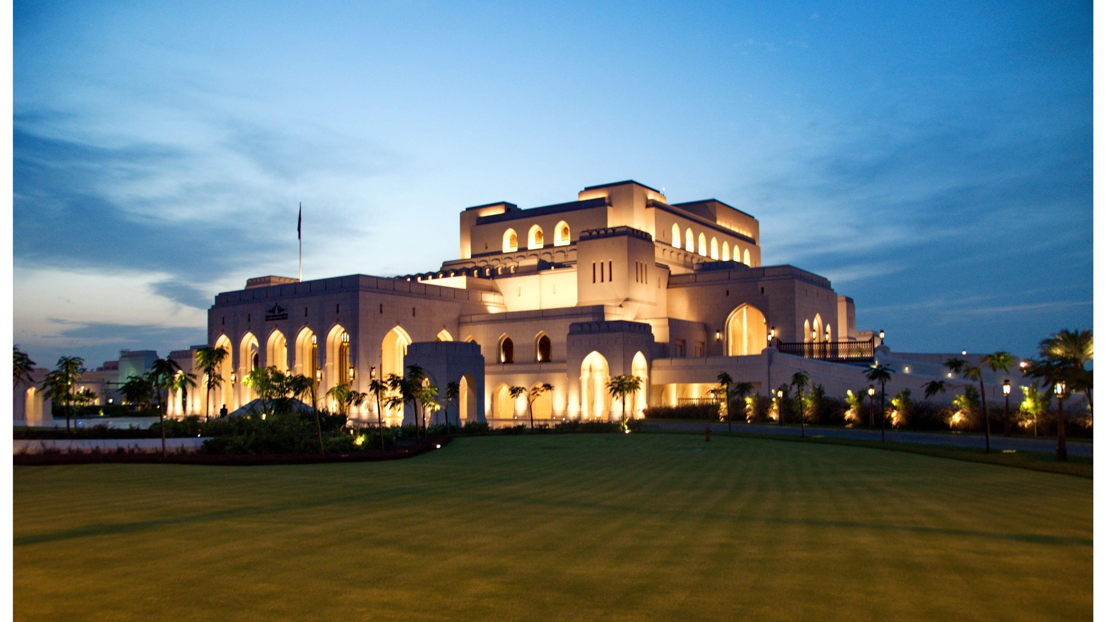 3840x2160 Royal Opera House Muscat Oman 4K Wallpaper. Free 4K Wallpaper, Desktop