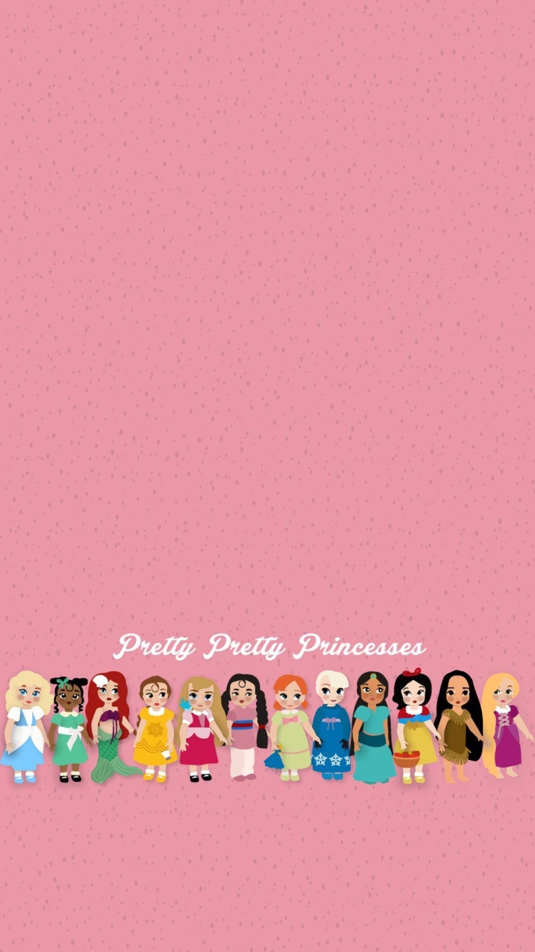 1080x1920 Disney Princesses iPhone Wallpaper Free Disney Princesses, Phone