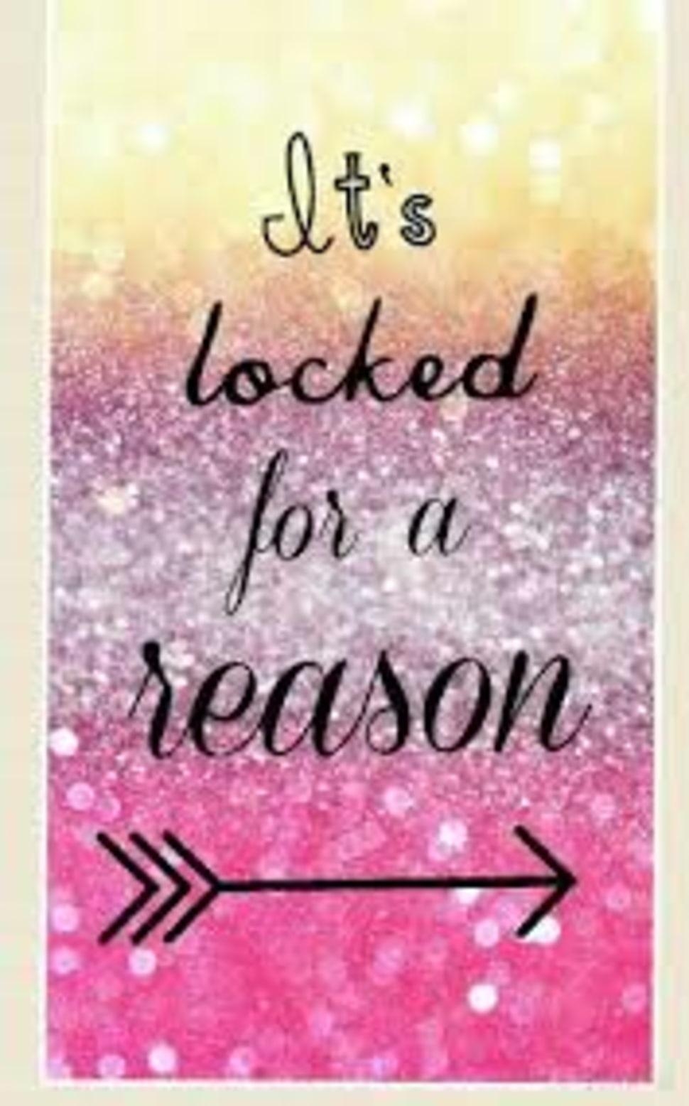 970x1560 Locked for a reason text HD wallpaper, Phone