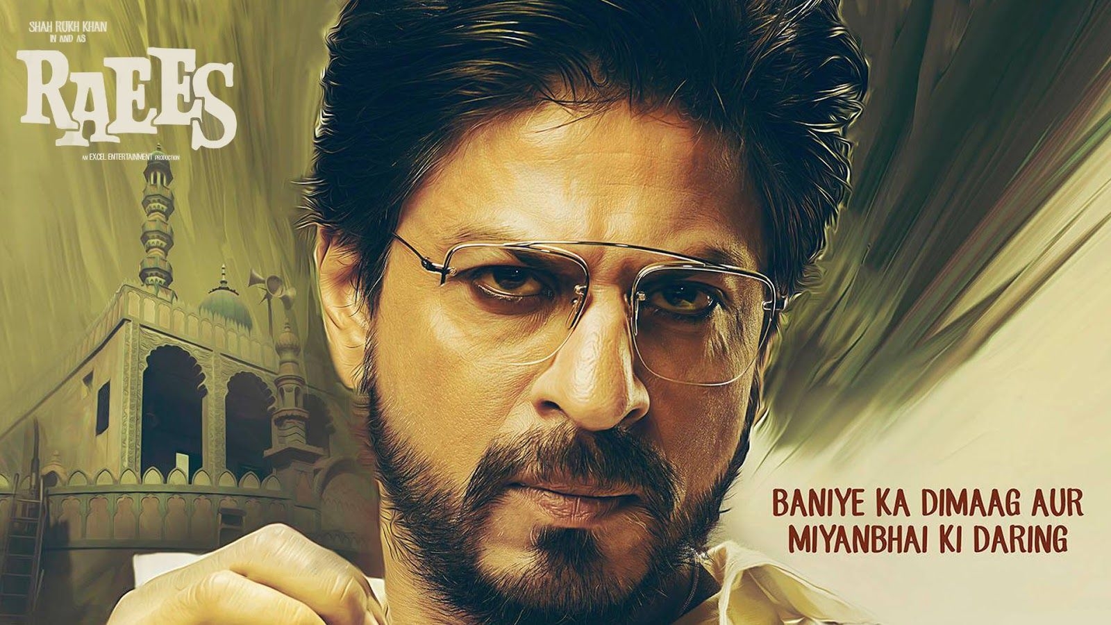 1600x900 Raees Movie Wallpaper HD Download Free 1080p. Shahrukh khan, Desktop