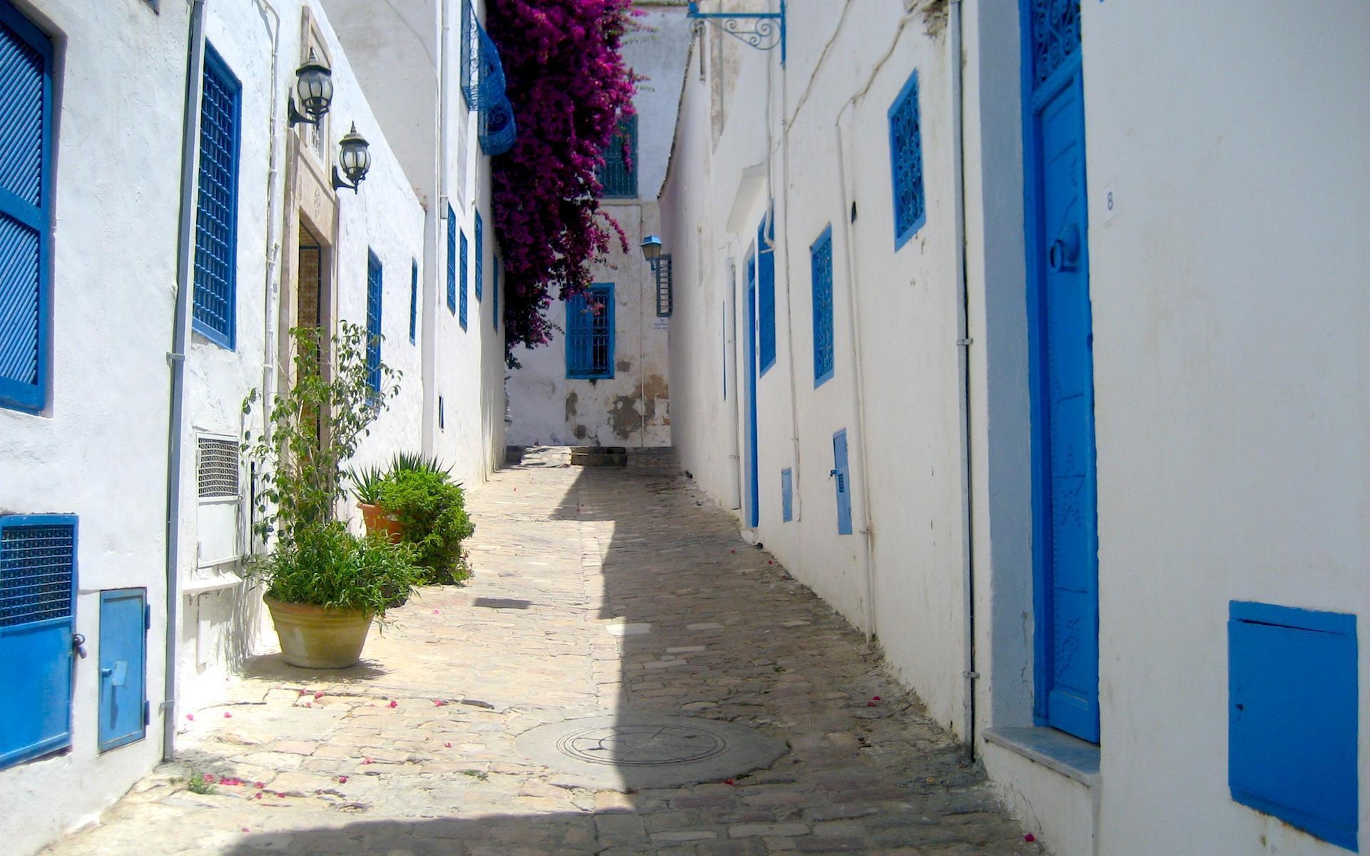 1920x1200 Sidi Bou Tunisia HD Desktop Wallpaper, Widescreen, High, Desktop