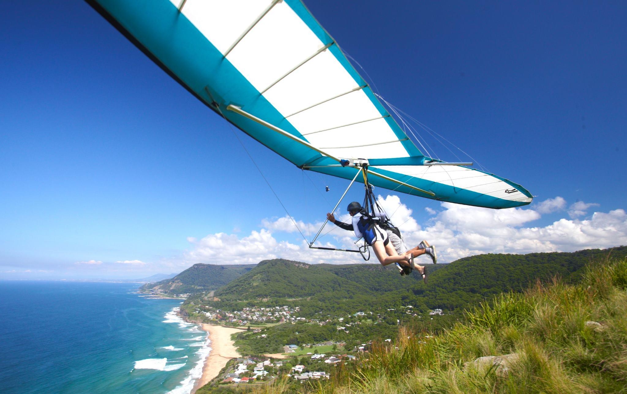 2050x1290 Hang Gliding Wallpaper, Desktop