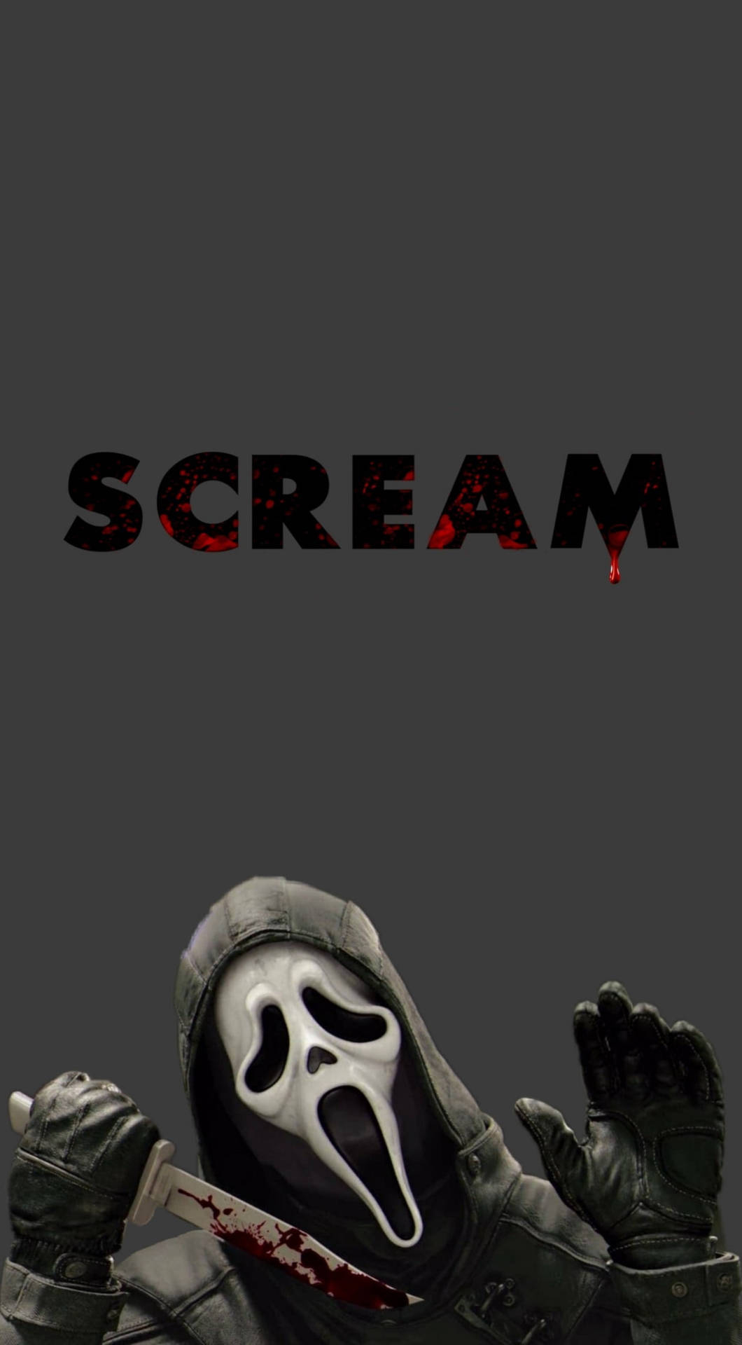 1060x1920 Download Ghostface Scream Aesthetic Wallpaper, Phone