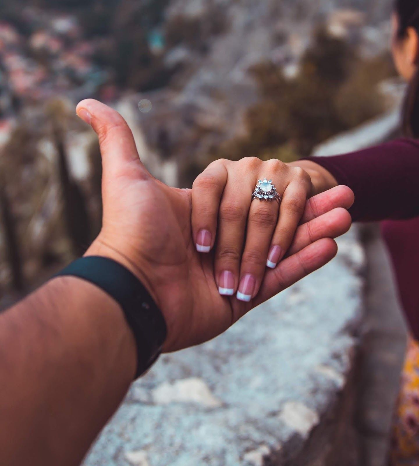 1440x1600 Stylish Couple Holding Hand DP for Facebook 2019. Facebook Display Picture, Phone