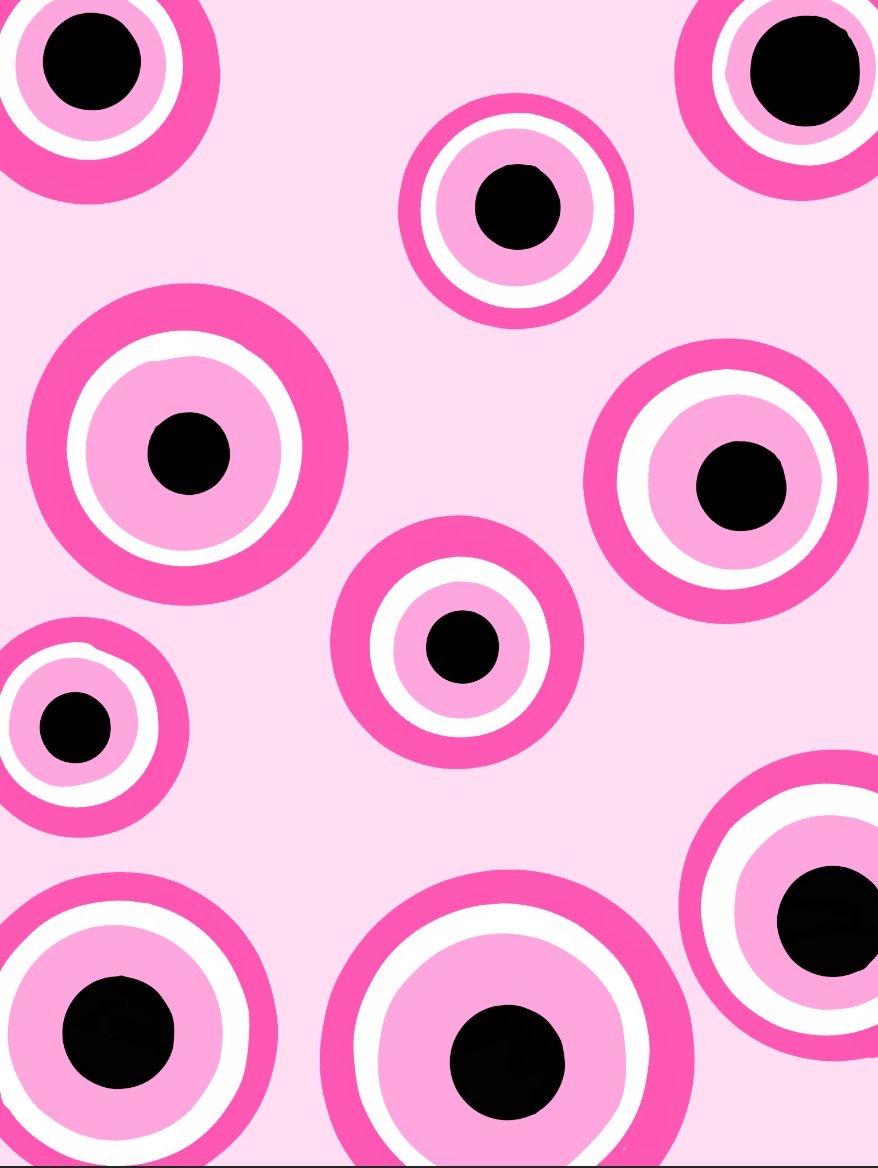 880x1170 Pink eye wallpaper, Phone