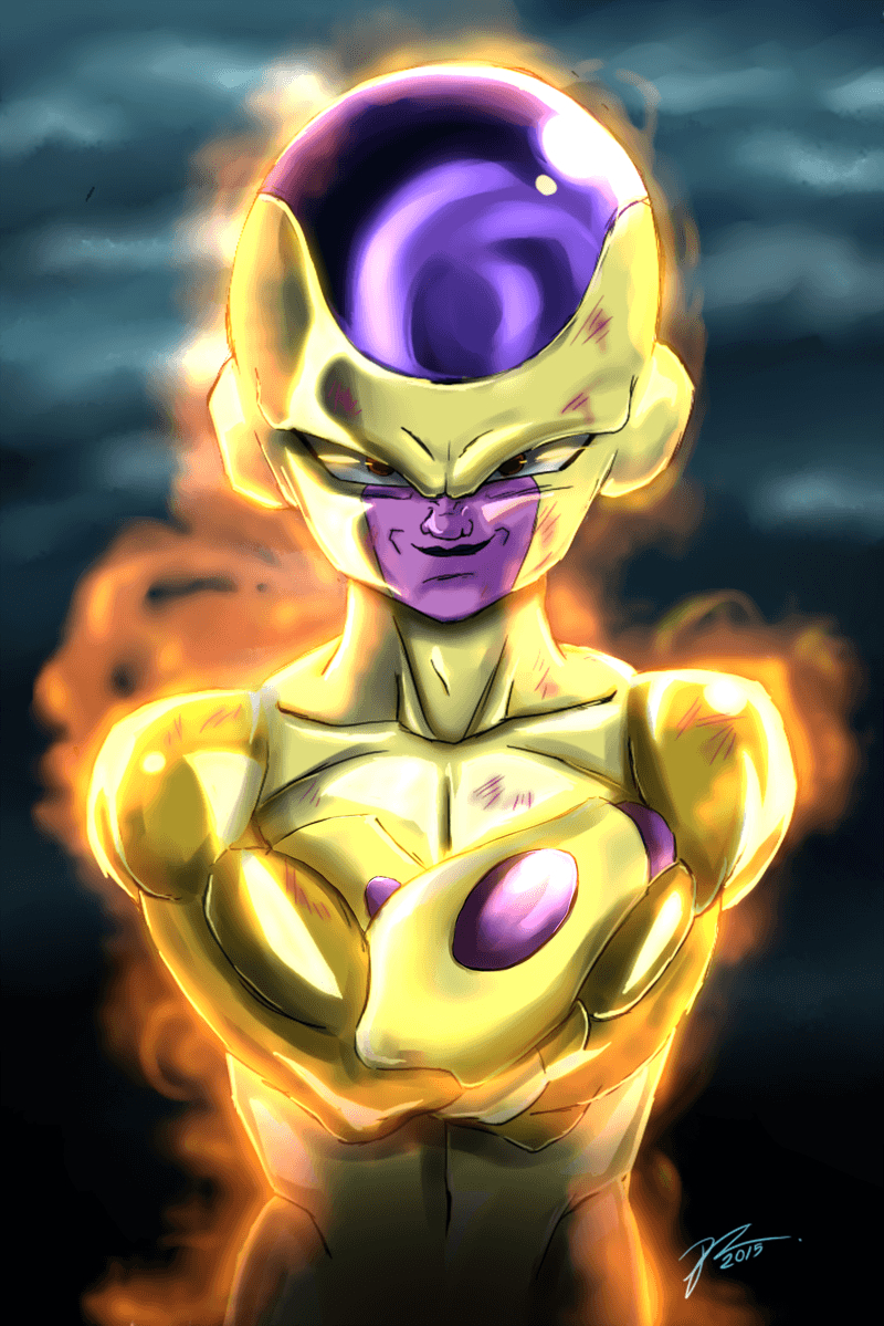 800x1200 Golden Frieza Wallpaper, Phone