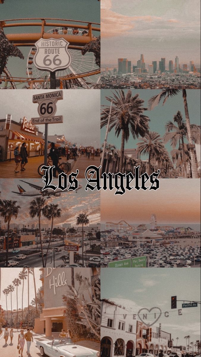 680x1200 Los Angeles Wallpaper aesthetic, Phone