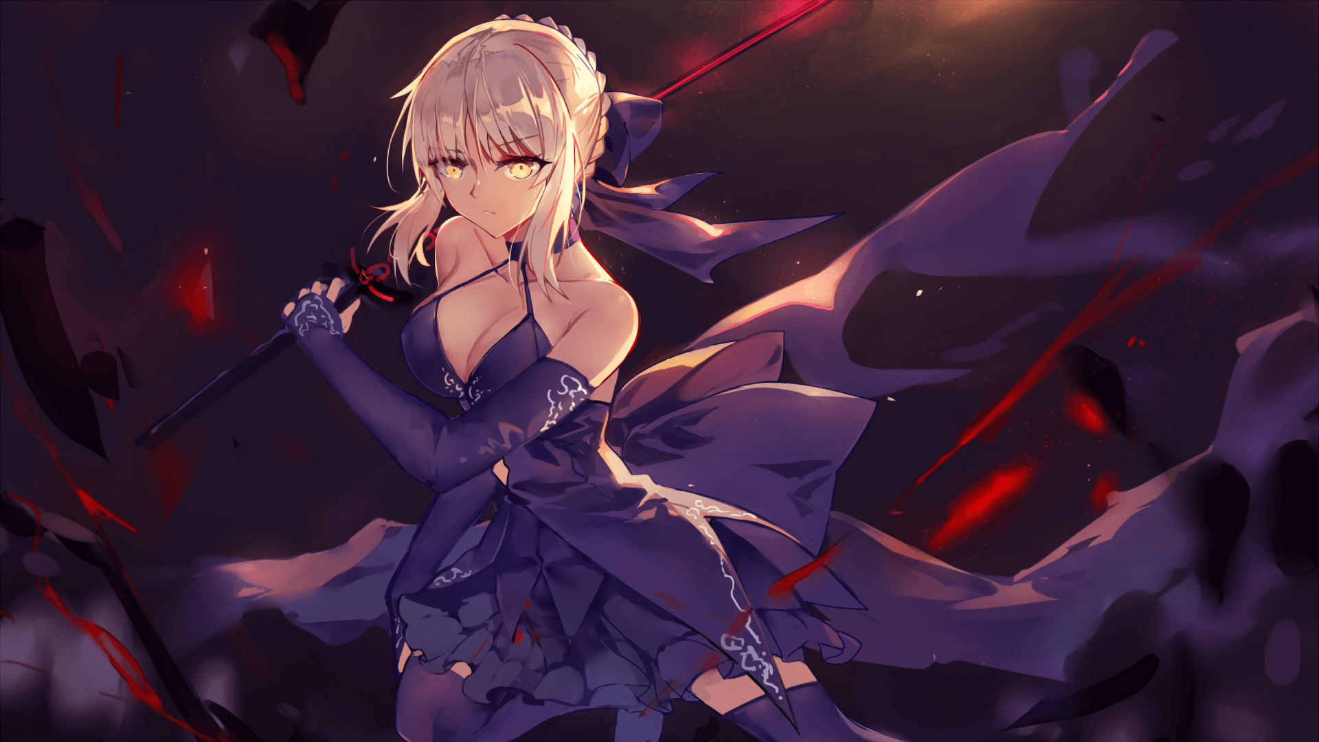 1920x1080 Anime Fate Grand Order Fate Series Saber Alter Wallpaper Có Hình, Desktop