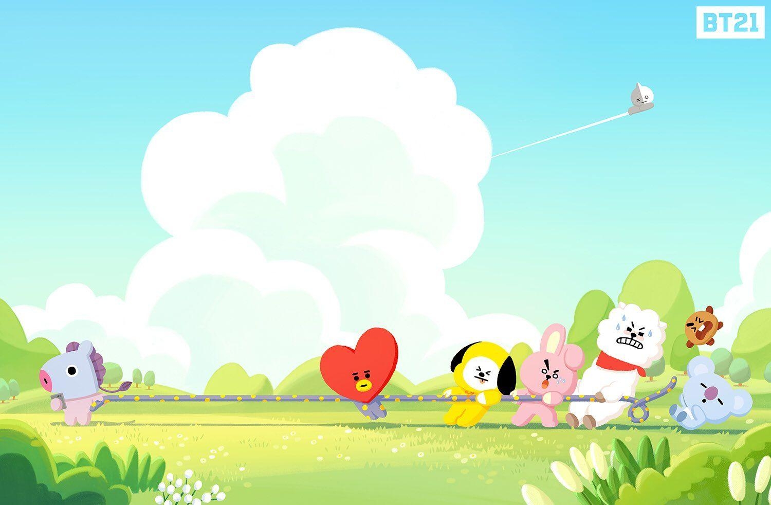 1500x990 BT21 Desktop Wallpaper Free BT21 Desktop Background, Desktop