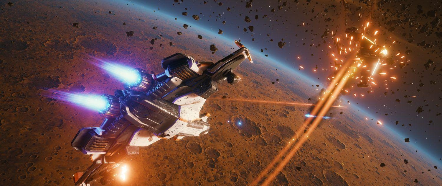 1500x630 EVERSPACE. Is A Single Player Rogue Like Space Shooter, Dual Screen