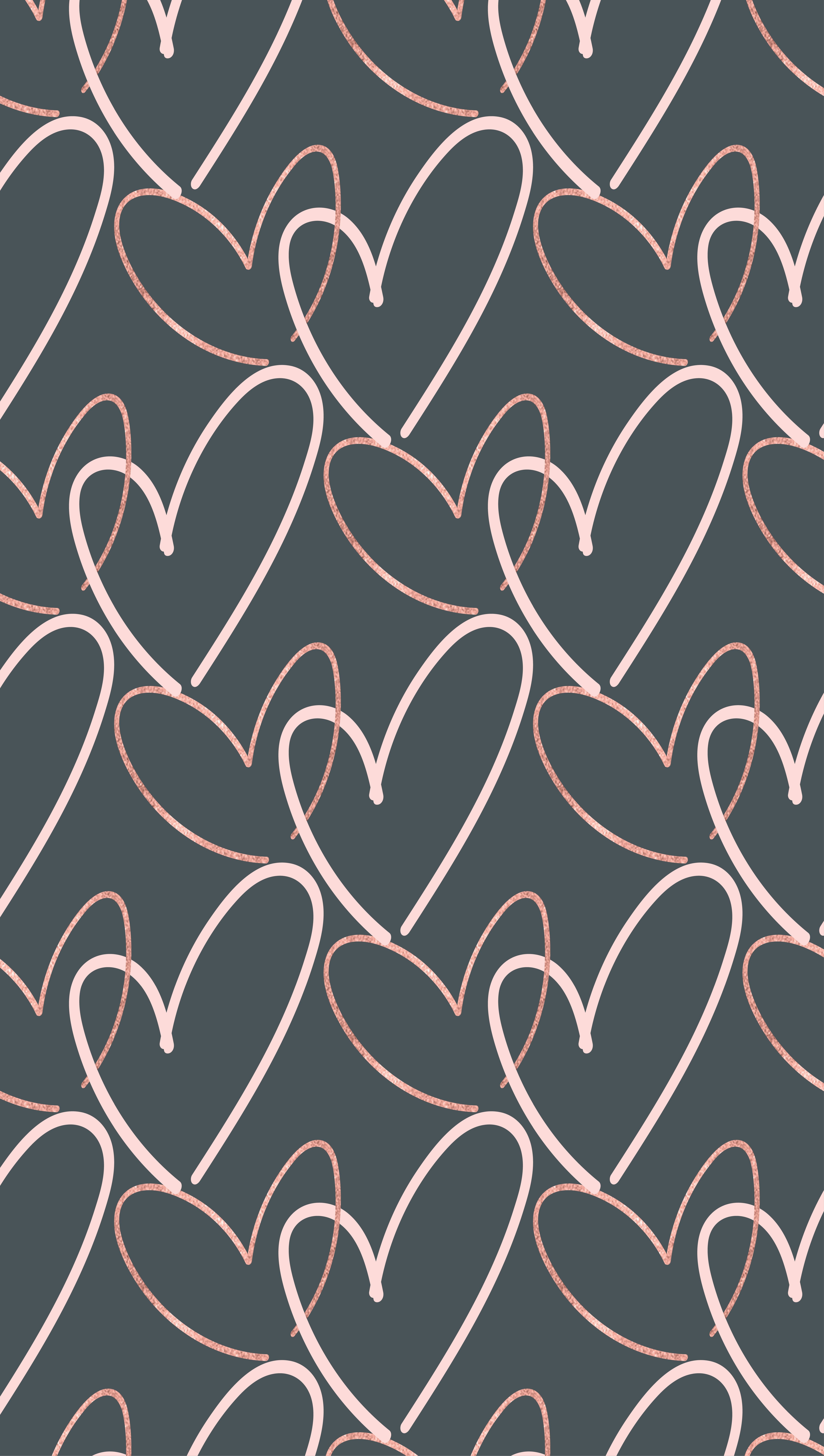 4550x8040 FREE Valentine's Day hearts phone background wallpaper, Phone