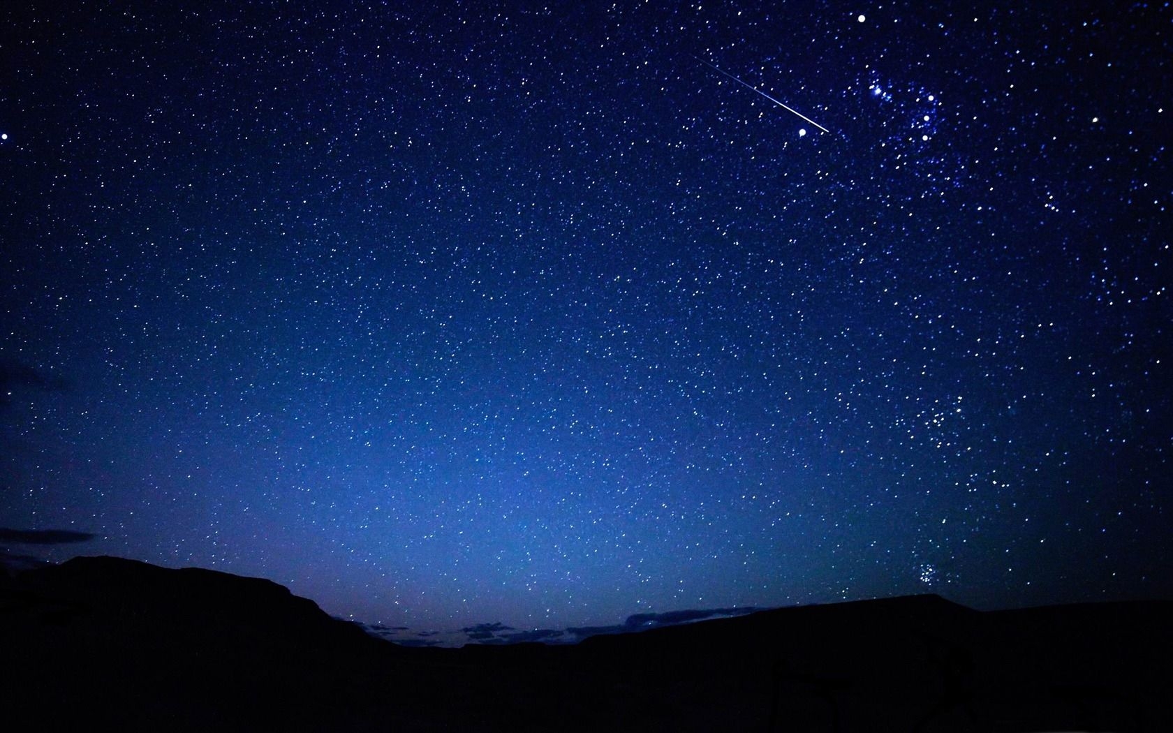 1680x1050 Stars Night Sky Wallpaper, Desktop