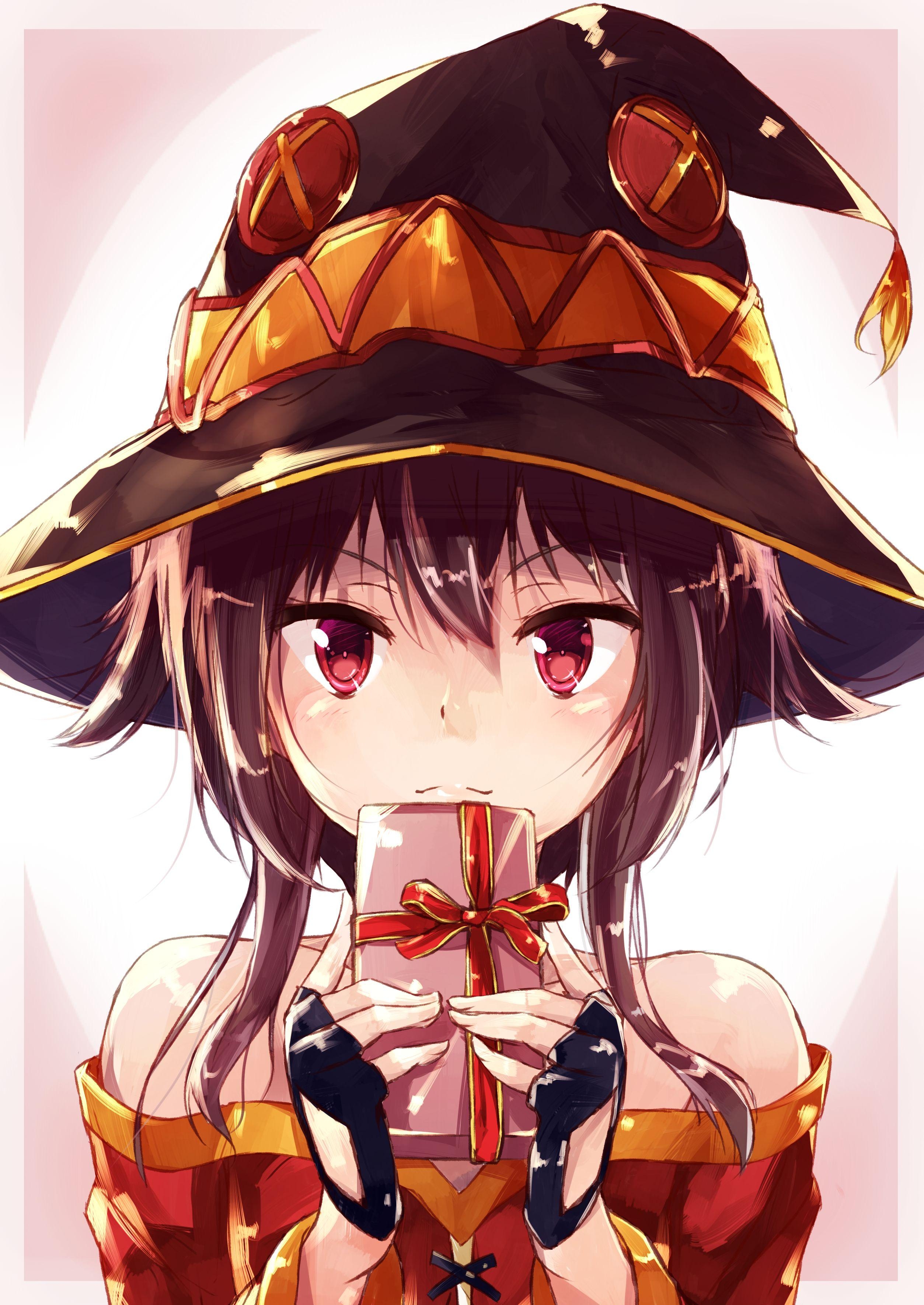 2510x3550 Megumin Subarashii Sekai ni Shukufuku wo! Anime, Phone