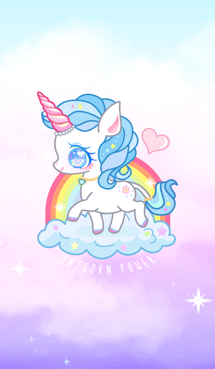 720x1240 Unicorn wallpaper cute, Kawaii unicorn.com, Phone