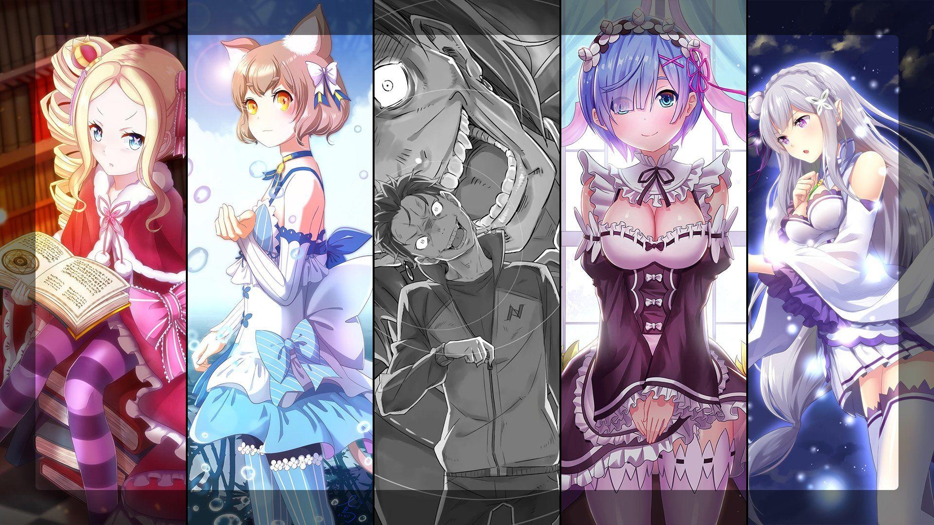 1920x1080 Re:ZERO -Starting Life in Another World- HD Wallpaper. Background, Desktop