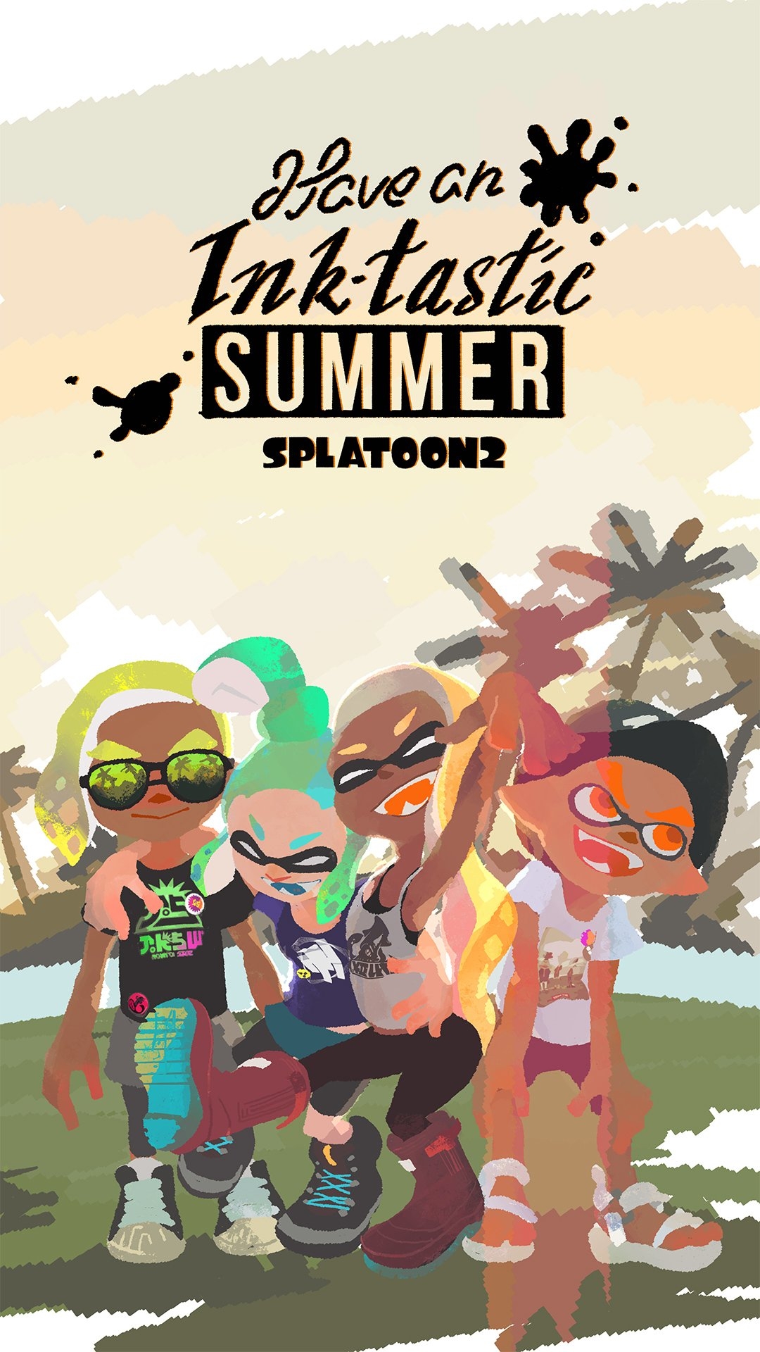 1080x1920 Splatoon Mobile Wallpaper: splatoon, Phone