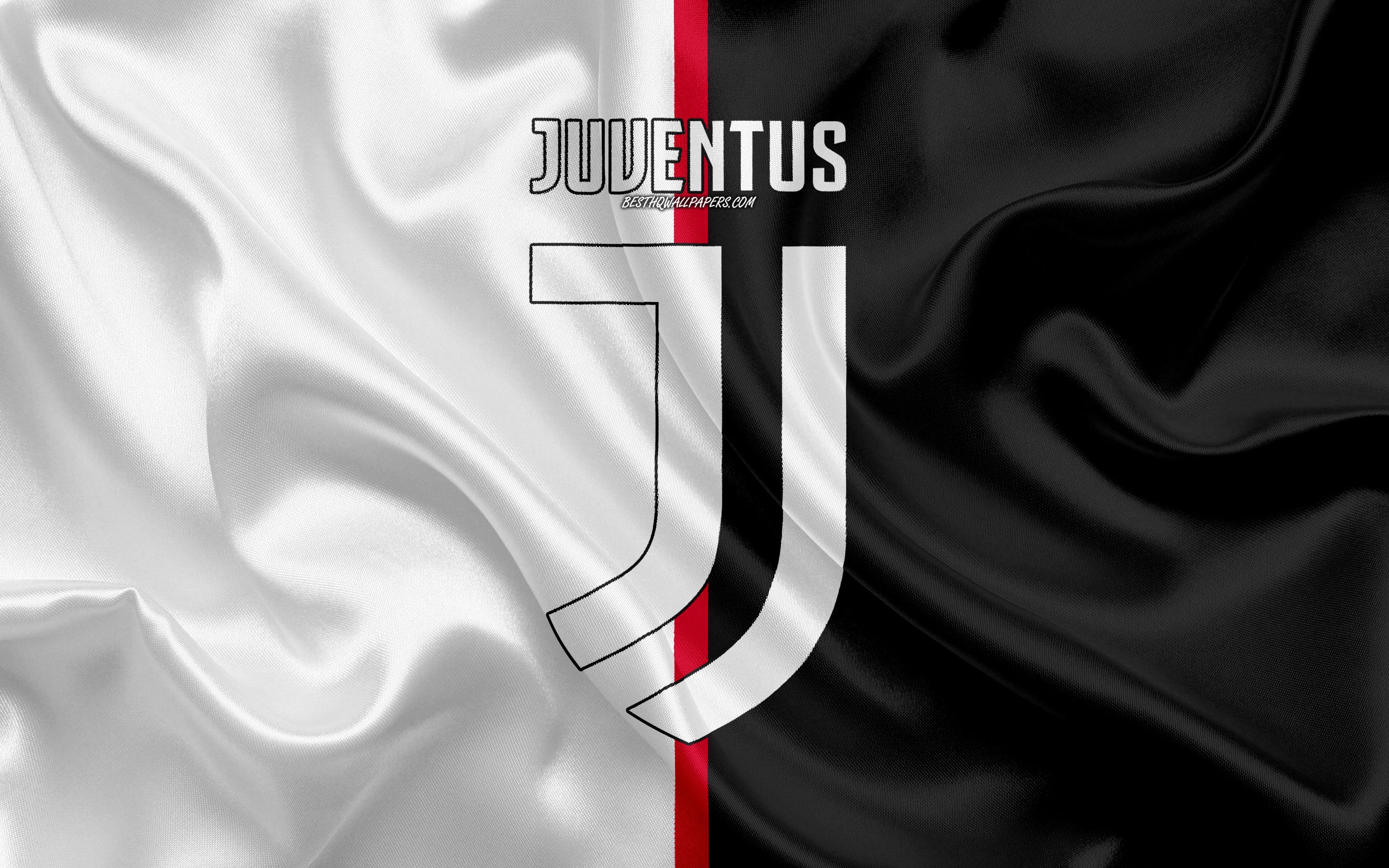 3840x2400 Download wallpaper Juventus FC, Italian football club, new 2019, Desktop