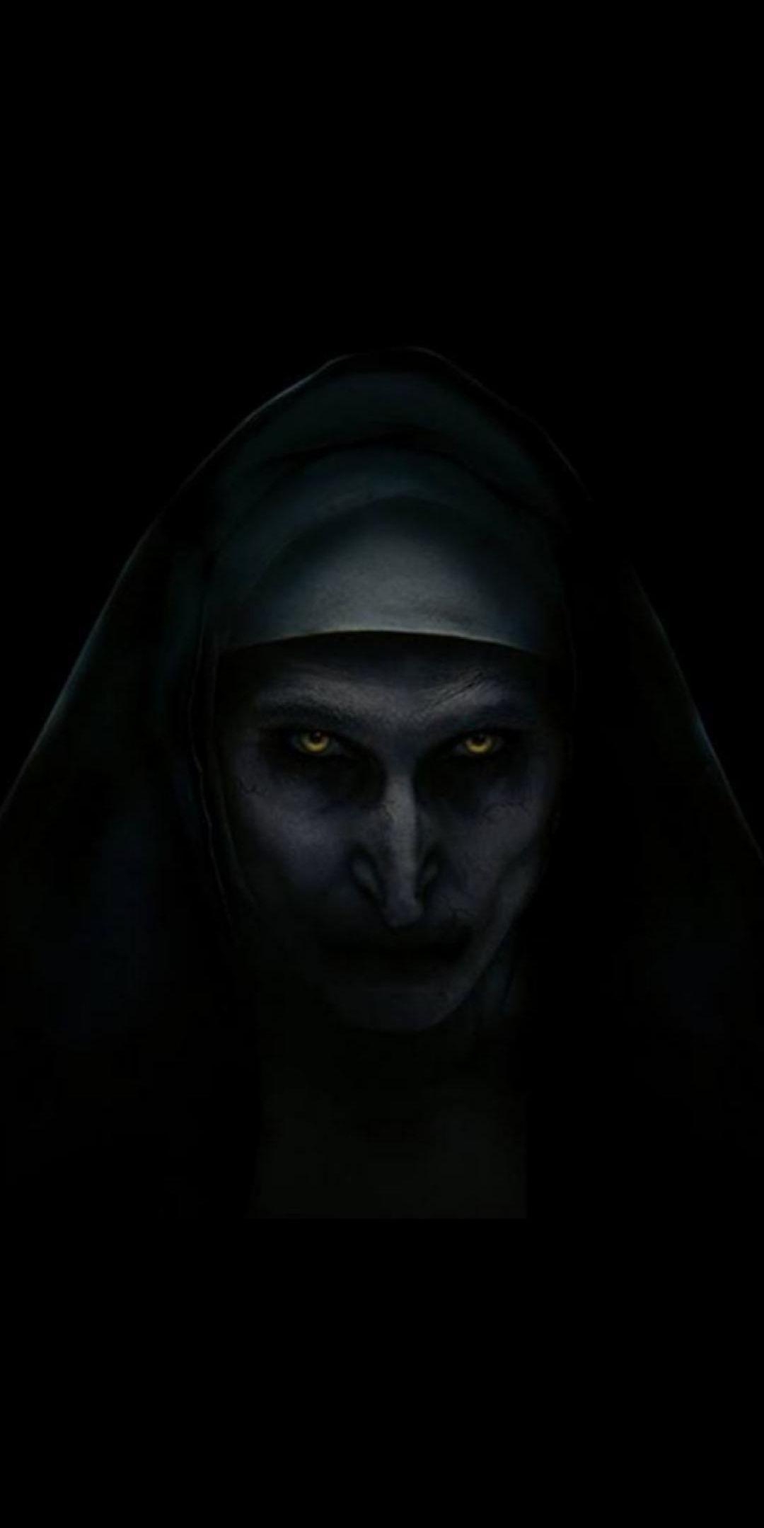 1080x2160 Nun Movie Horror iPhone Wallpaper. Scary wallpaper, Phone