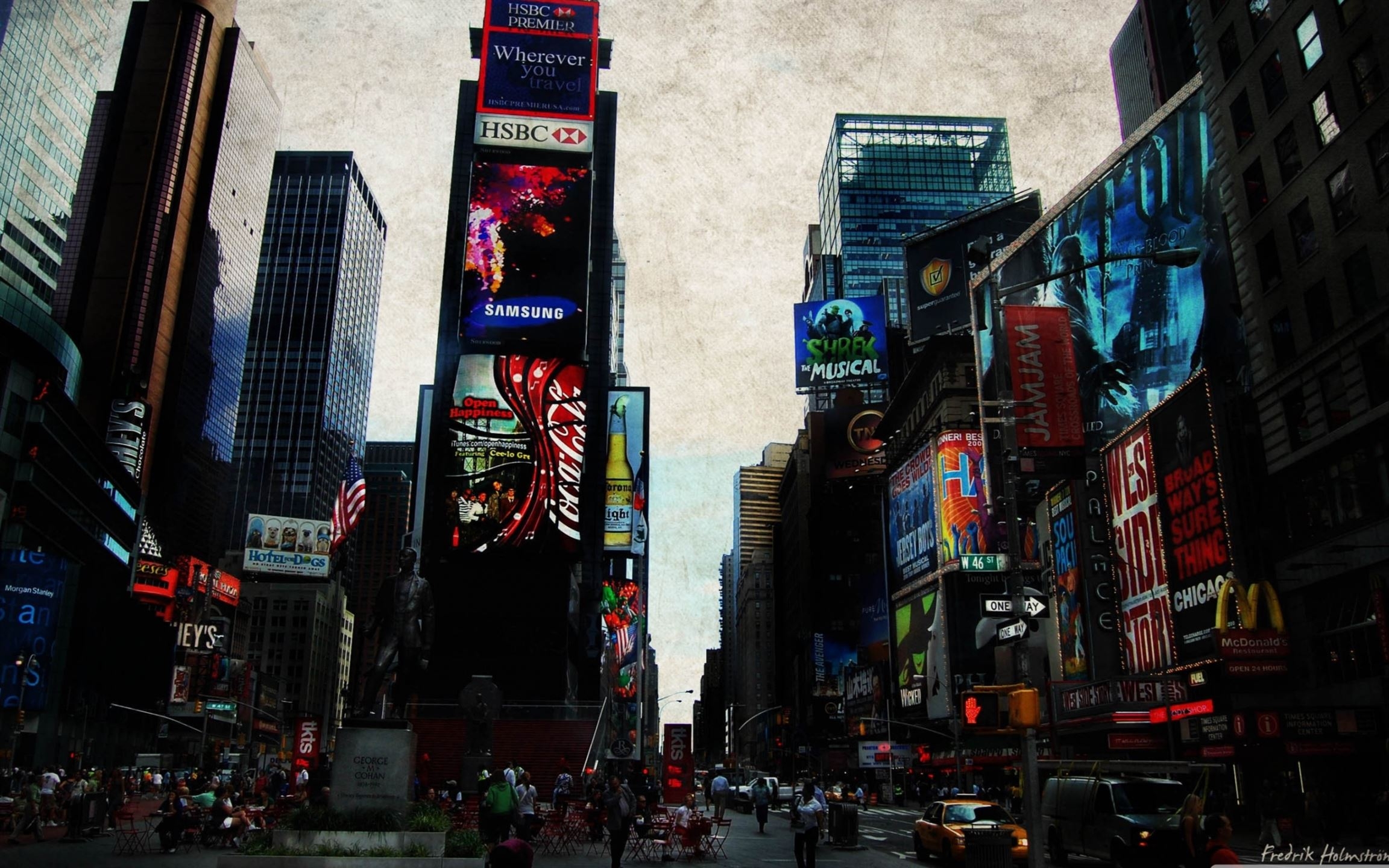 2310x1440 Times Square MacBook Air Wallpaper Download, Desktop