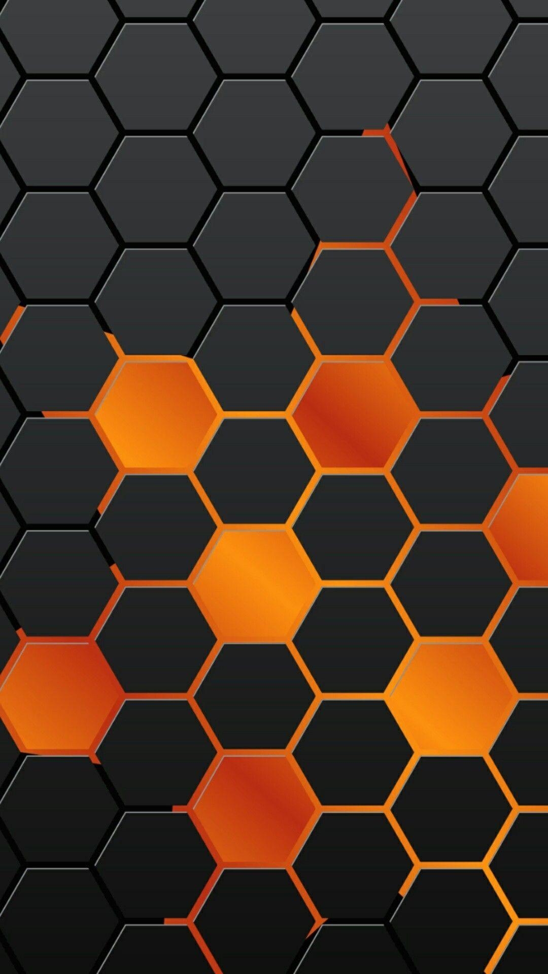 1080x1920 Orange and Black Wallpaper, Phone