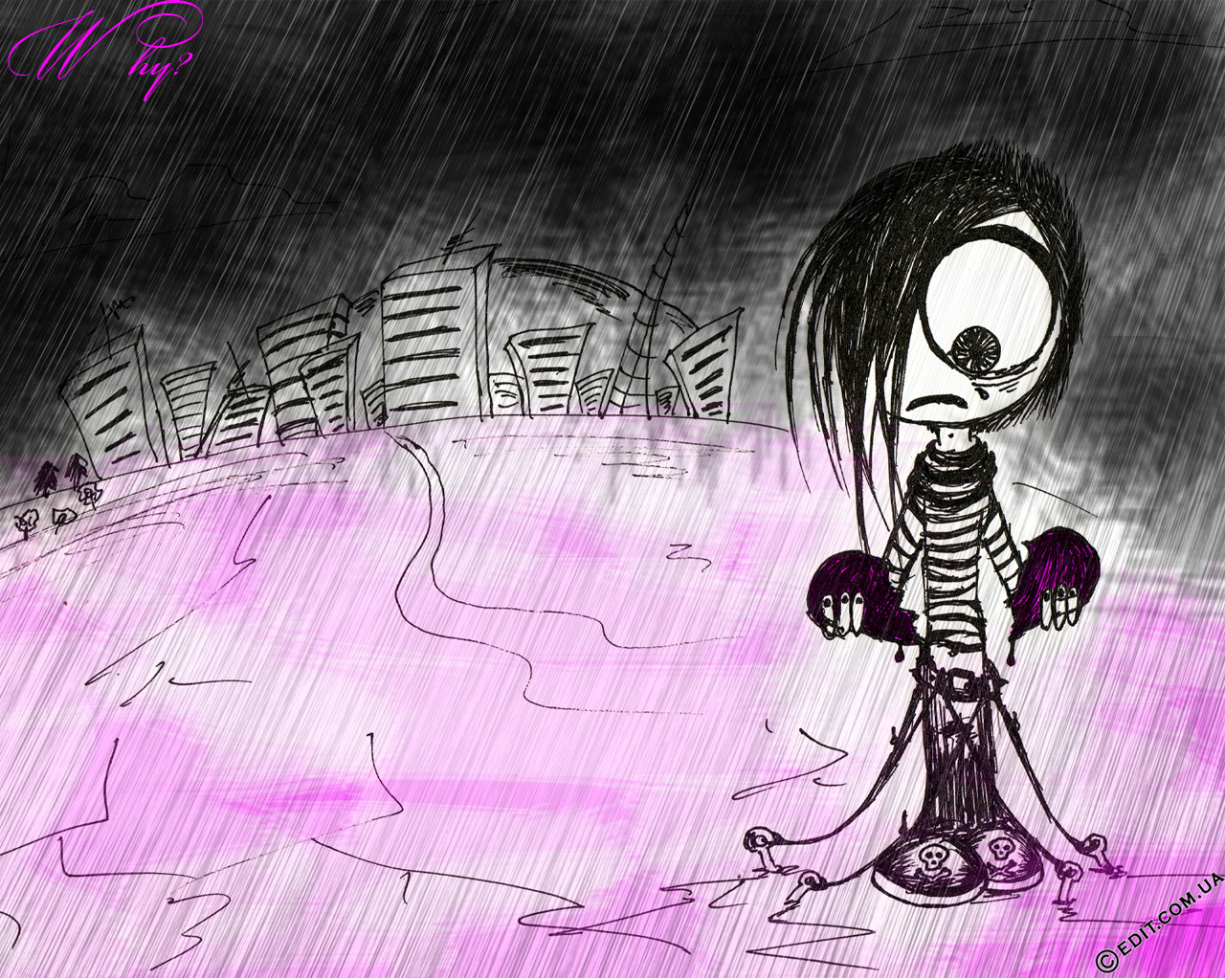 1280x1030 Cute Emo Wallpaper for Desktop, Desktop