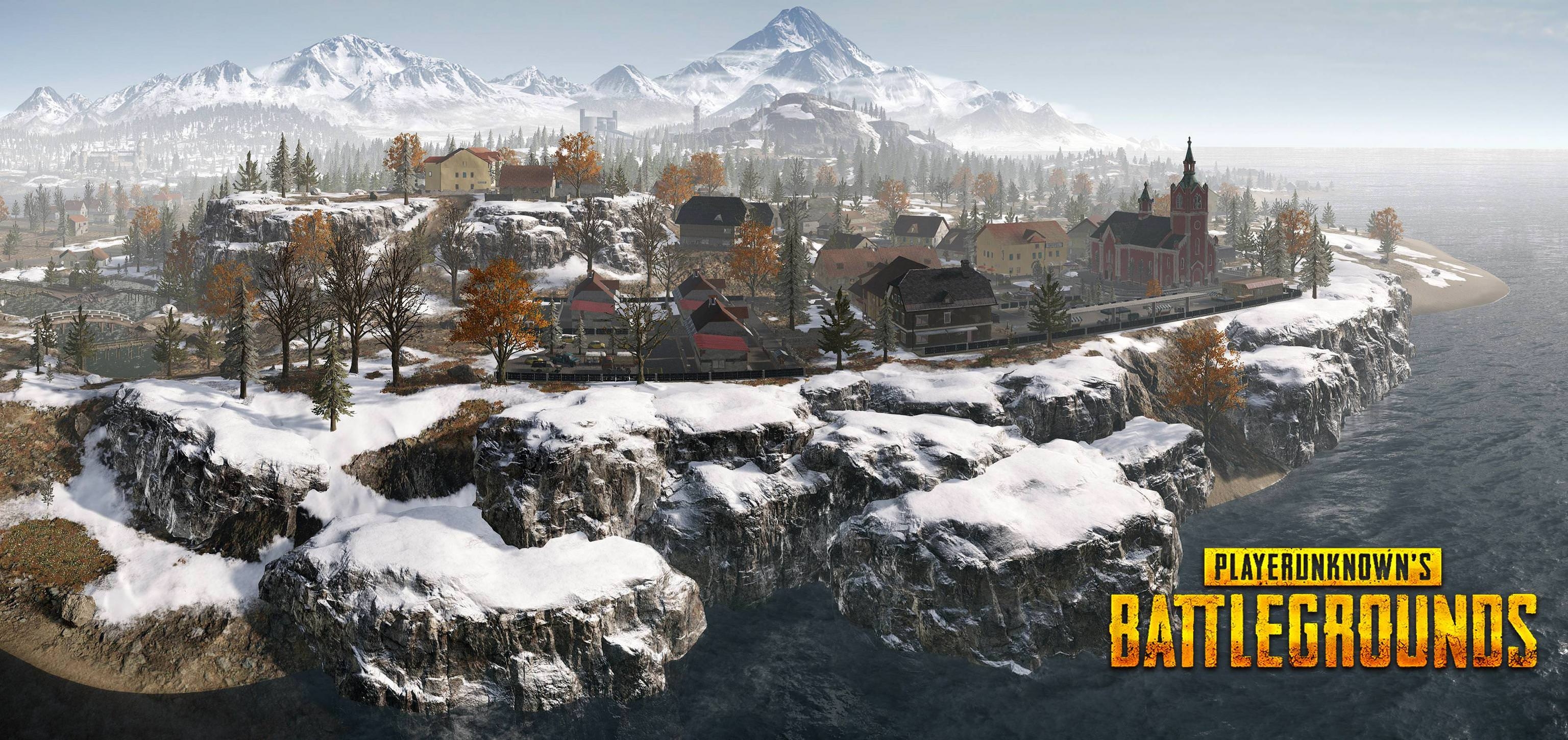 3080x1450 Pubg: Welcome to Vikendi Wallpaper, Dual Screen