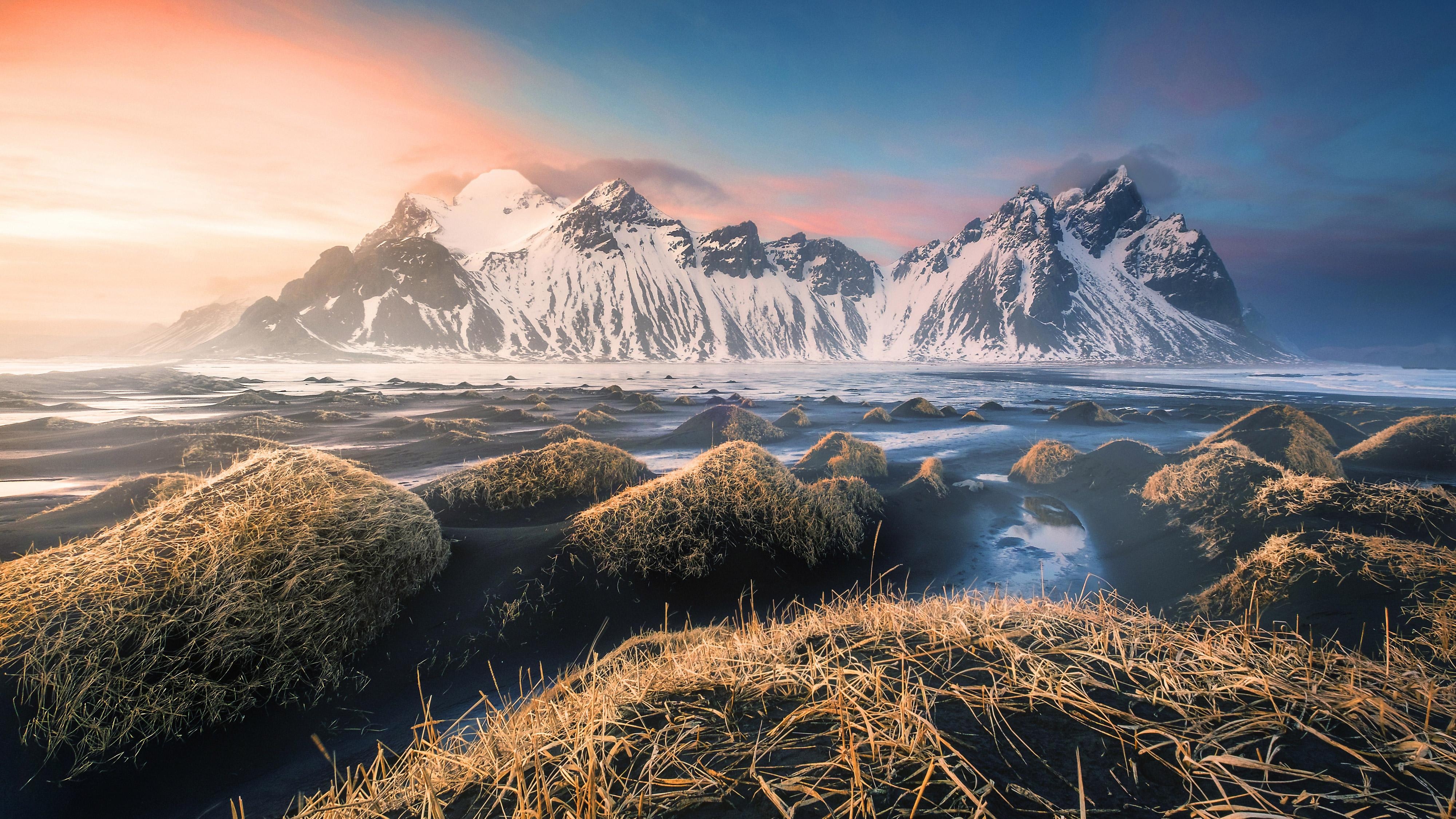 4000x2250 Mountains Iceland 4k, HD Nature, 4k Wallpaper, Image, Background, Desktop