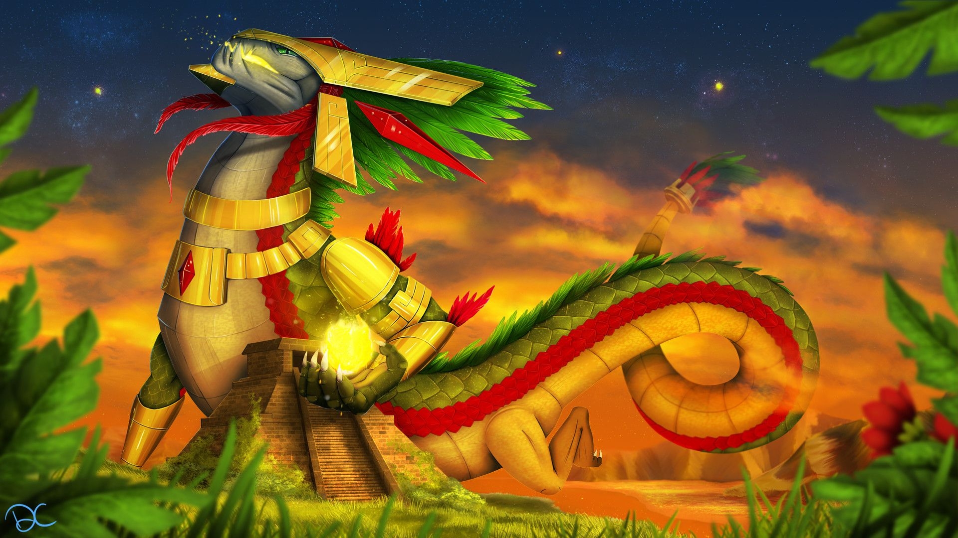 1920x1080 Scroll To See More Sol Quetzalcoatl, Desktop