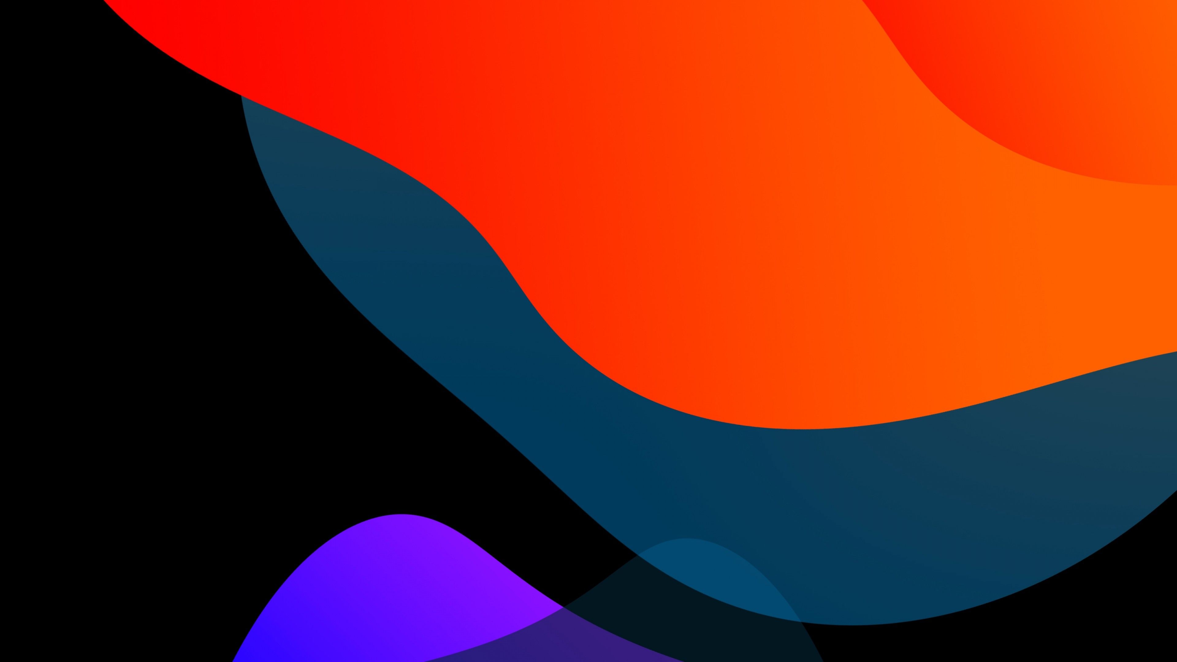 3840x2160 Wallpaper / iOS iPadOS, abstract, Apple September 2019 Event, 4K, Desktop