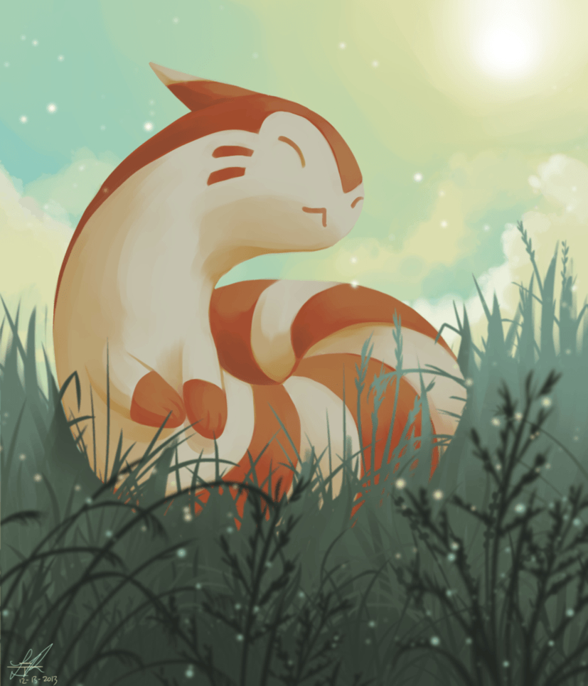 830x970 Day13 [NORMAL] Furret By Rock Bomber, Phone