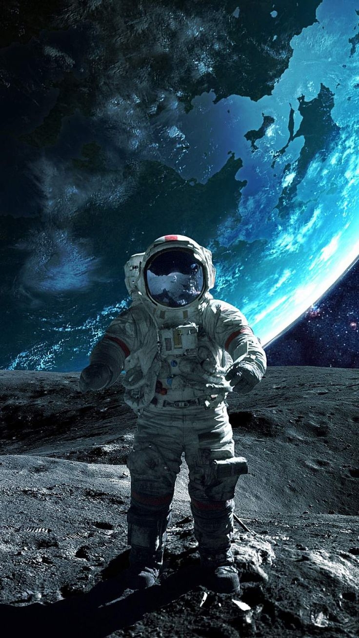 740x1310 Moon Astronaut iPhone Wallpaper. Astronaut wallpaper, iPhone wallpaper astronaut, Nasa wallpaper, Phone