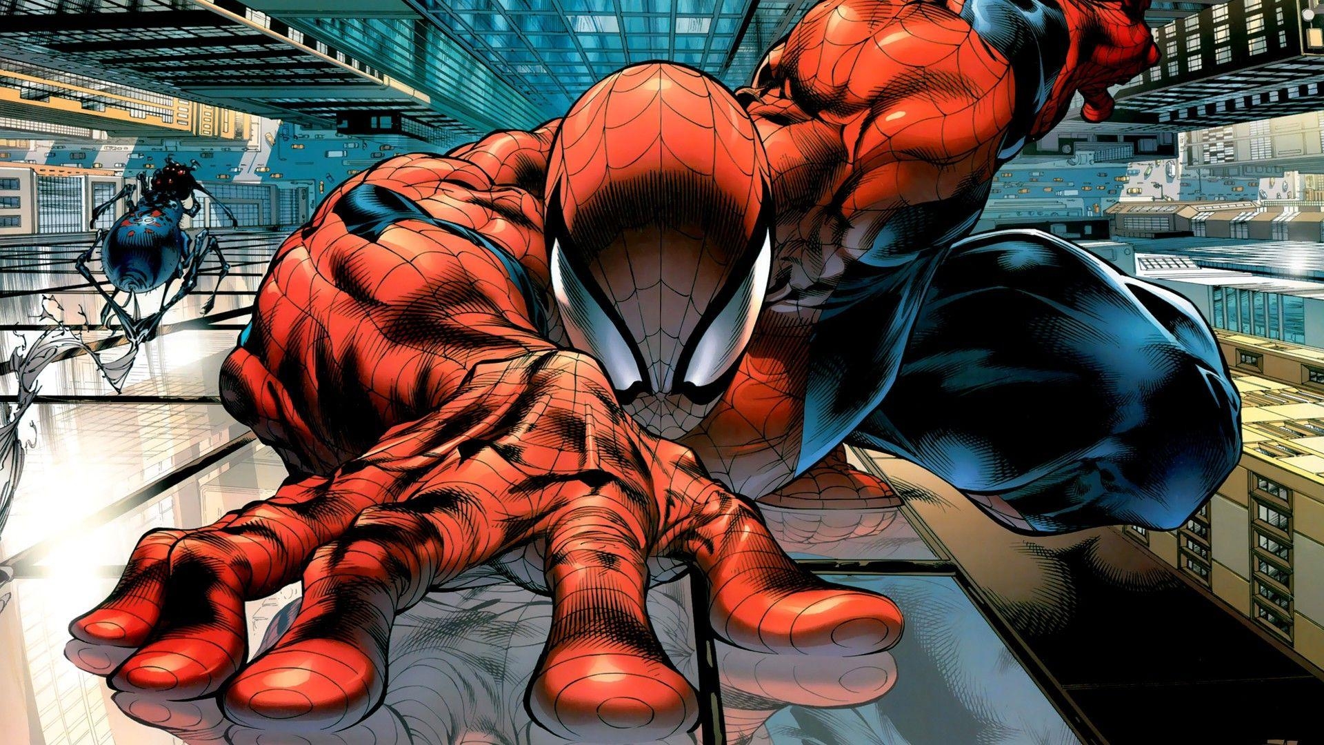 1920x1080 Spider Man Comic Drawing.com. Free for personal use, Desktop