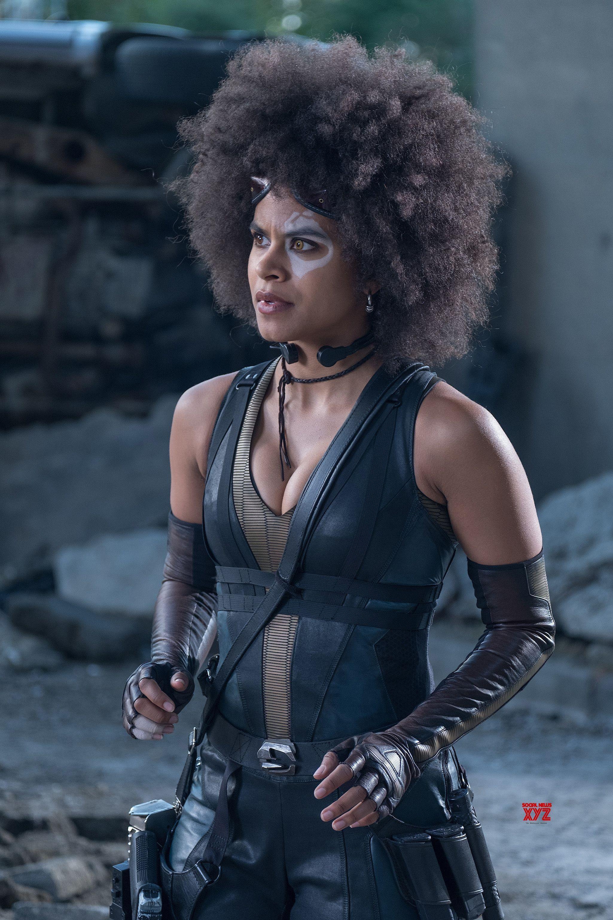 2050x3080 Deadpool 2 Zazie Beetz Hairstyle Wallpaper for Phone and HD Desktop, Phone