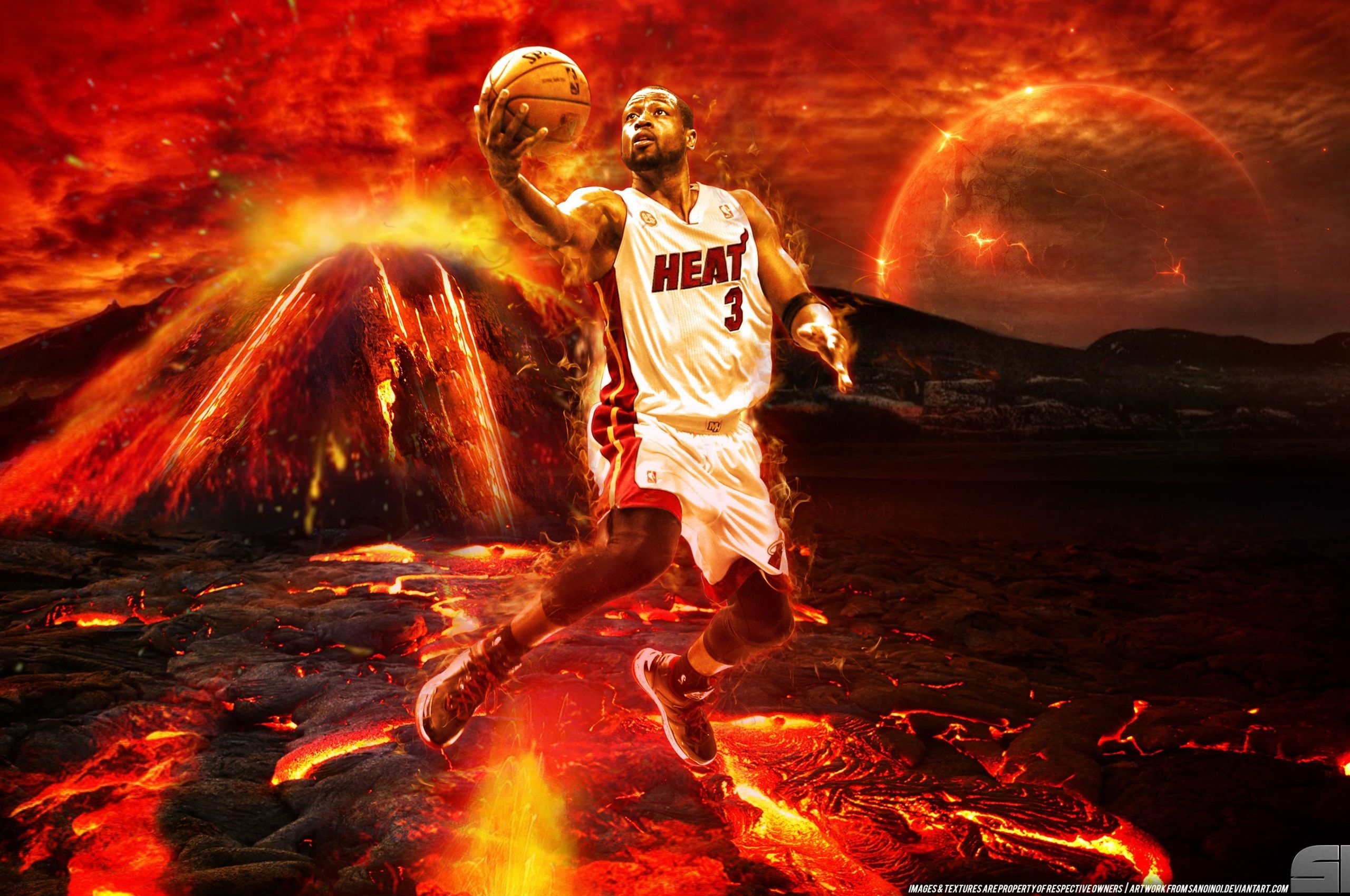 2560x1700 Basketball On Fire Wallpaper Free Basketball On Fire Background, Desktop