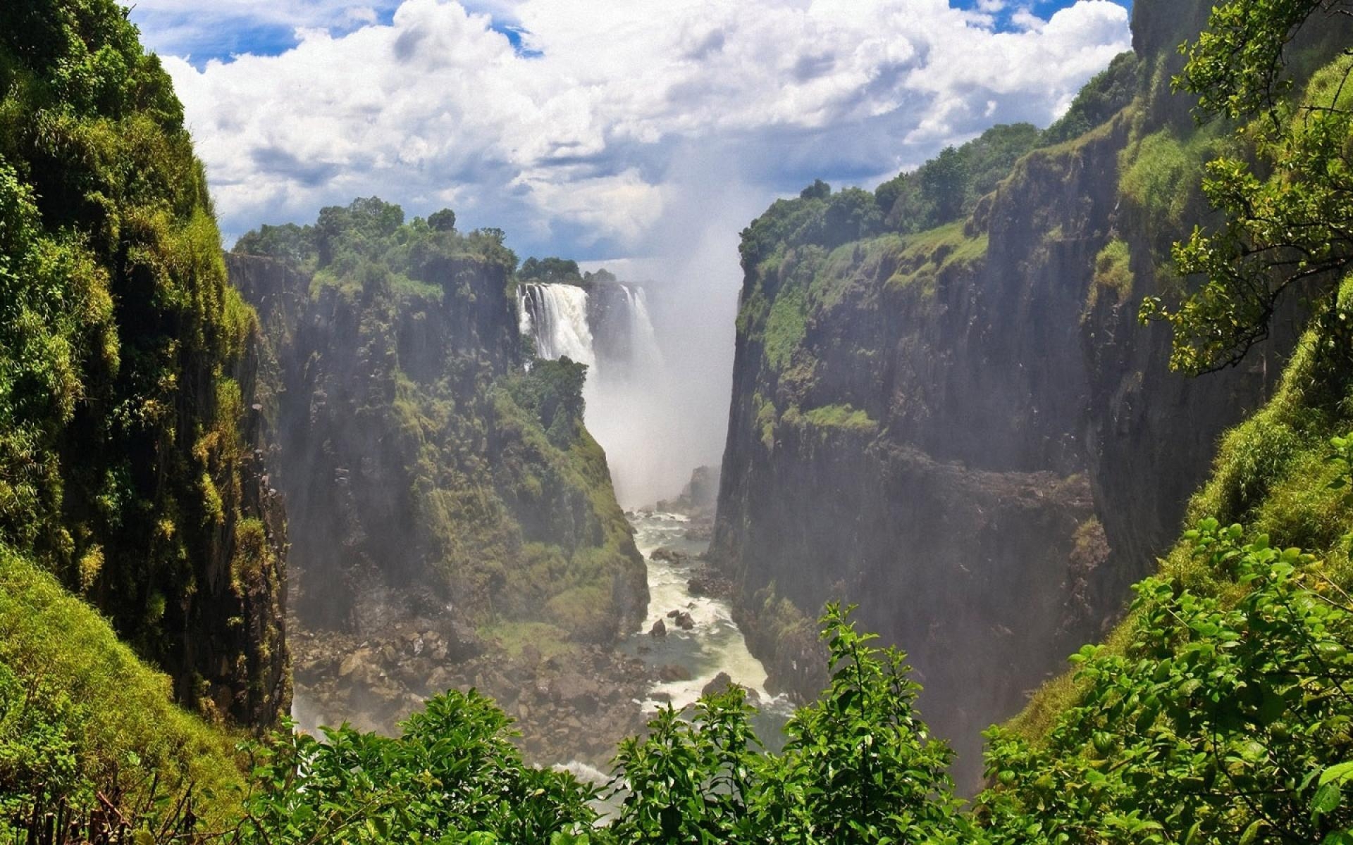 1920x1200 Victoria Falls Wallpaper Full HD, Desktop