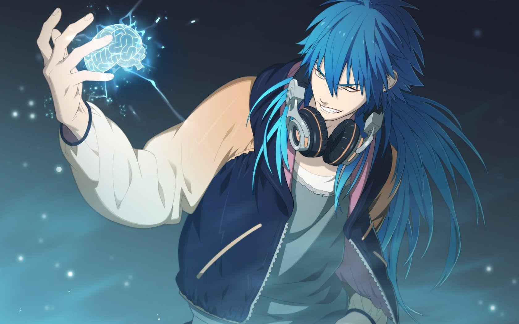 1680x1050 Blue Haired Anime Boy Wallpaper. Cool anime wallpaper, Anime wallpaper download, Cute anime boy, Desktop