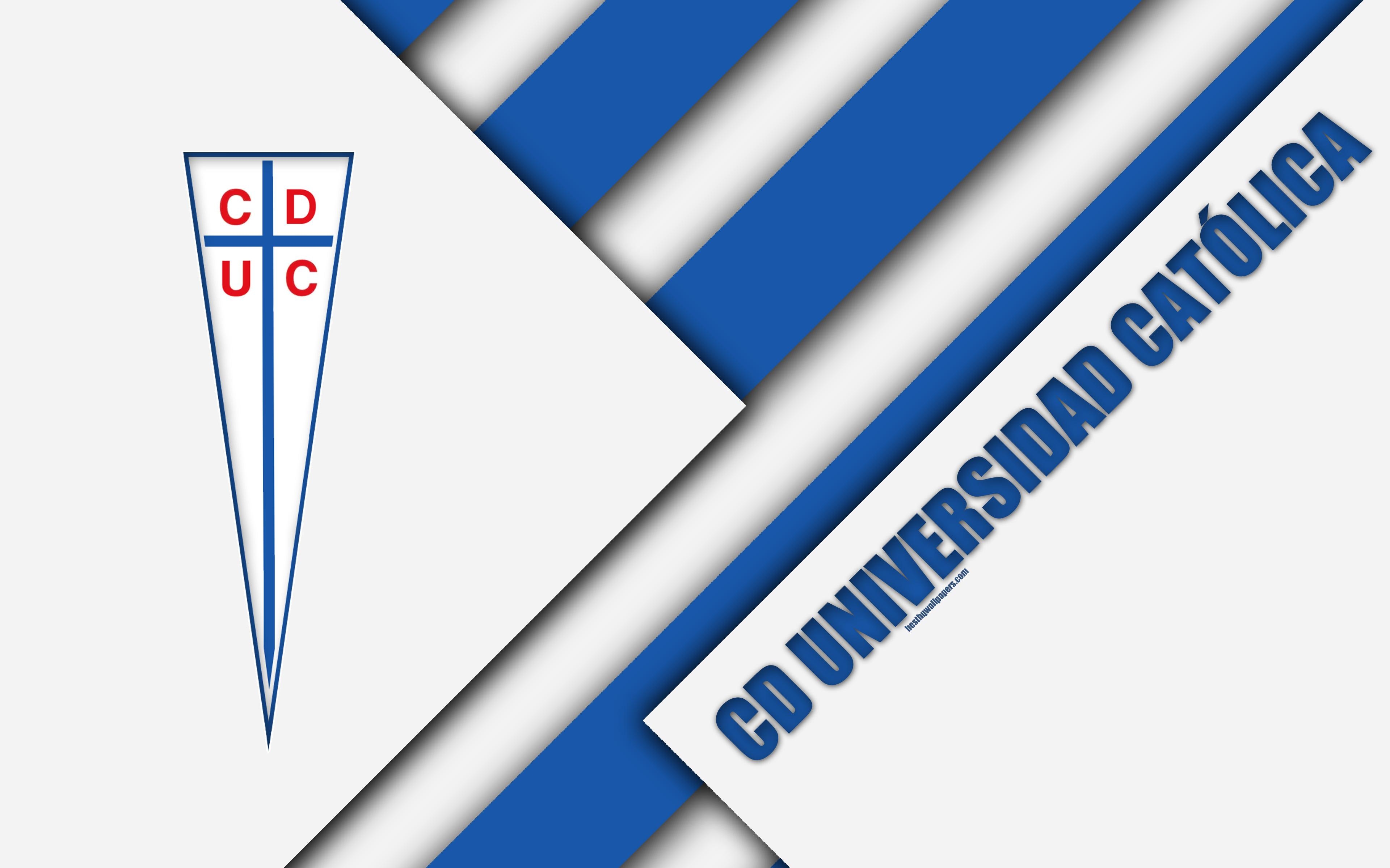 3840x2400 Download wallpaper Club Deportivo Universidad Catolica, 4k, Chilean, Desktop
