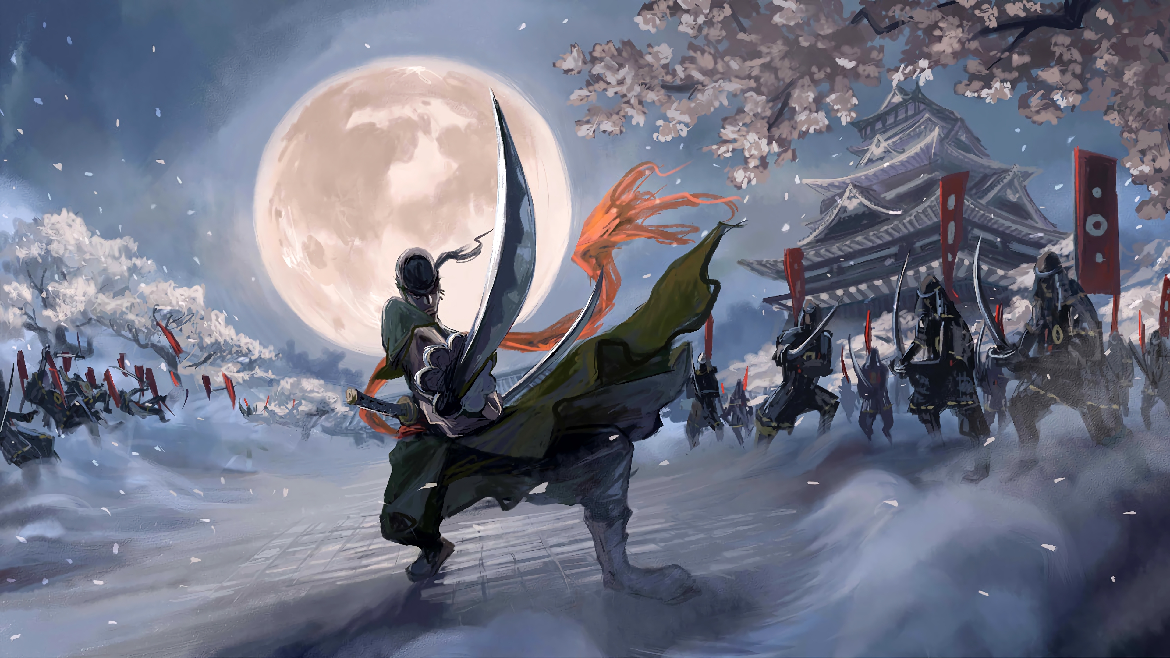 3840x2160 Roronoa Zoro HD Wallpaper and Background, Desktop