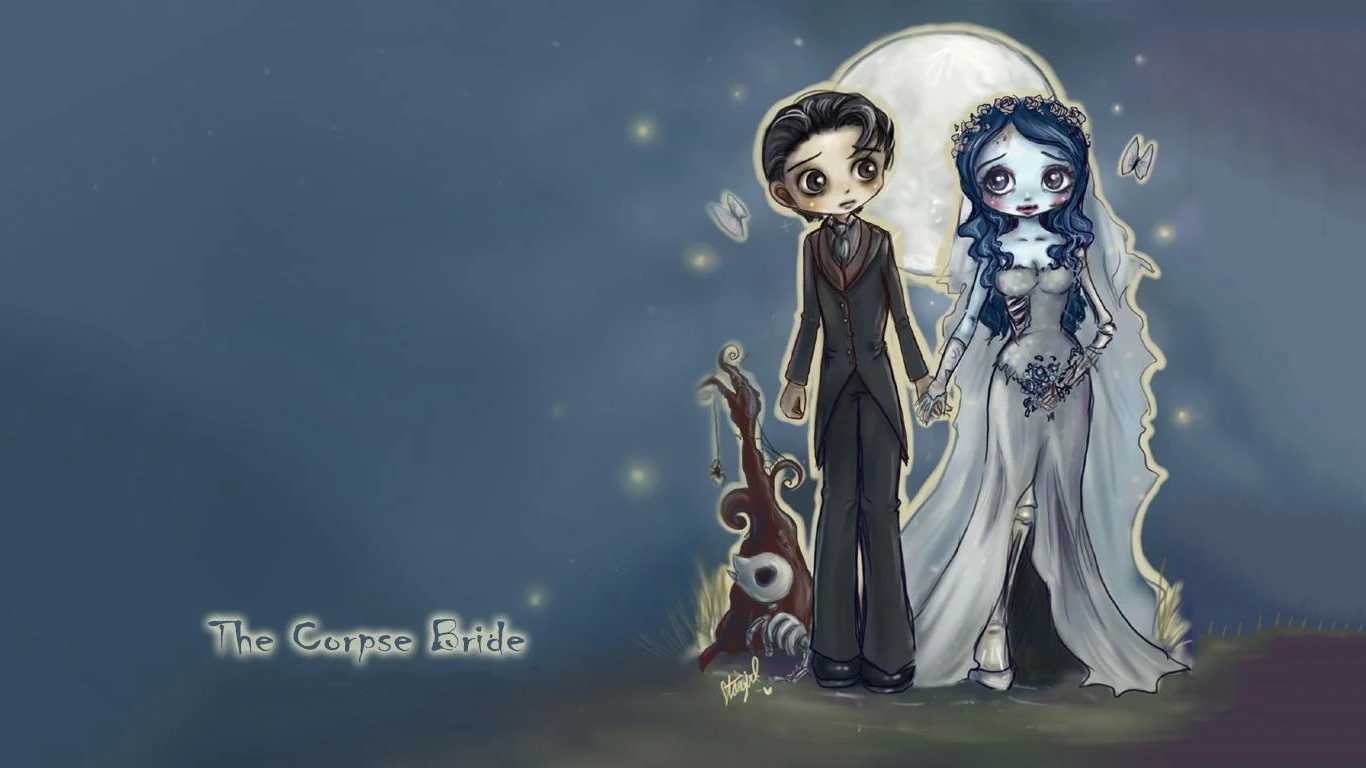 1370x770 Wallpaper Corpse Bride, Desktop