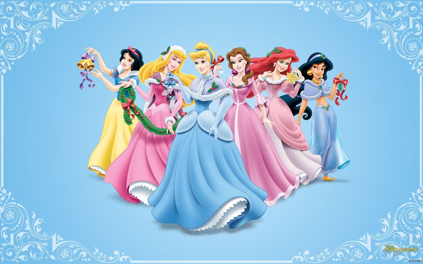 1680x1050 Disney Christmas Wallpaper: Disney Princess Christmas. Disney princess wallpaper, Disney princess cartoons, Disney princess image, Desktop