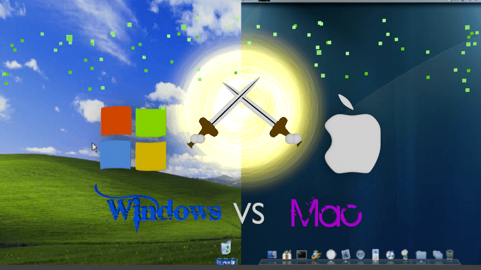 960x540 My Finished Wndiws vs Mac Wallpaper, Desktop